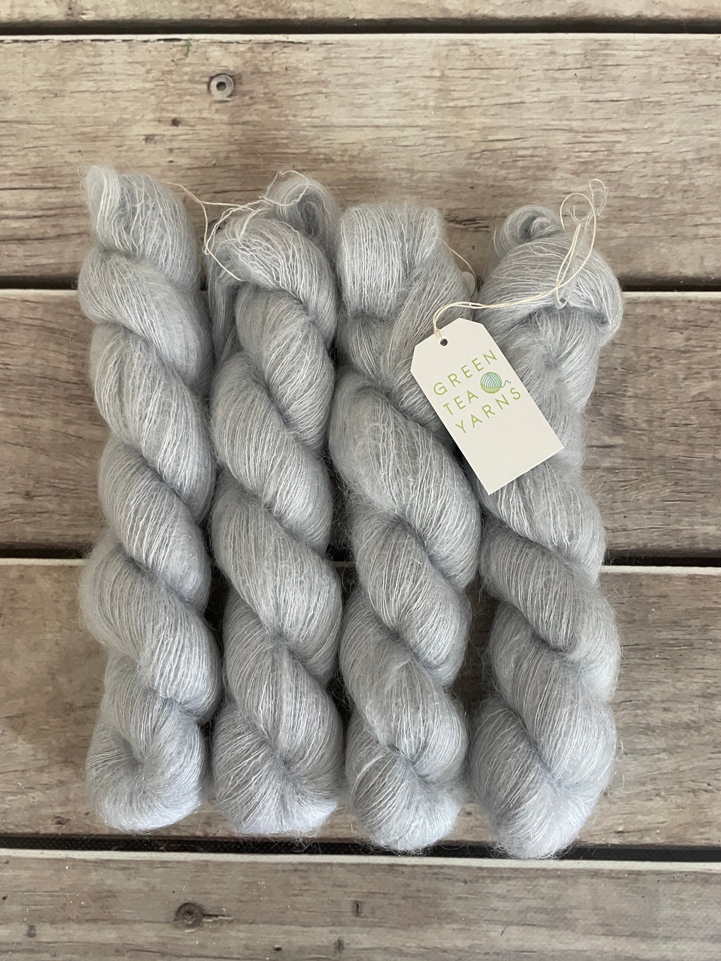 Moonlit OB - on Shui Yun - Silk and Mohair - lace 2 ply