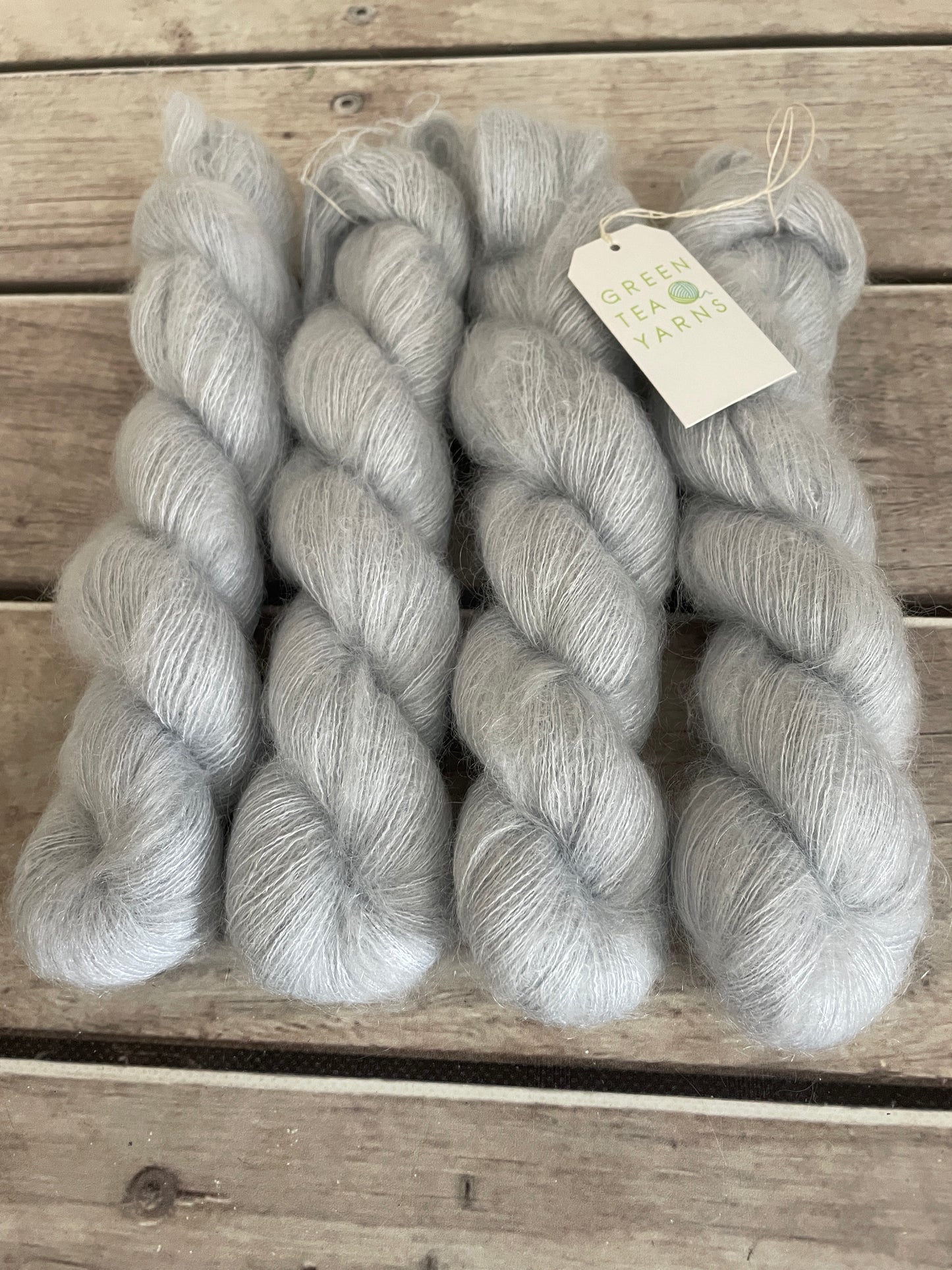 Moonlit OB - on Shui Yun - Silk and Mohair - lace 2 ply