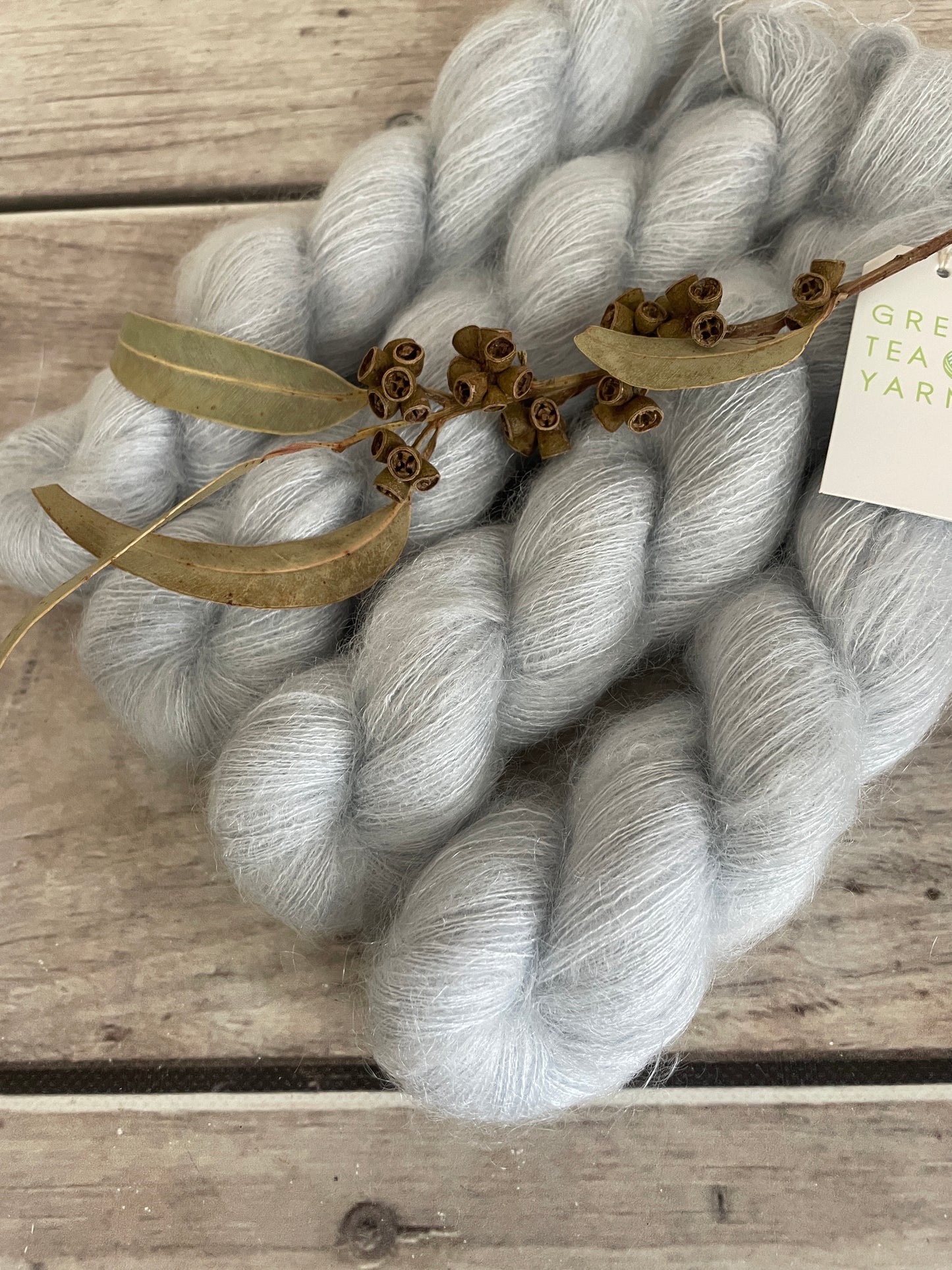 Moonlit OB - on Shui Yun - Silk and Mohair - lace 2 ply