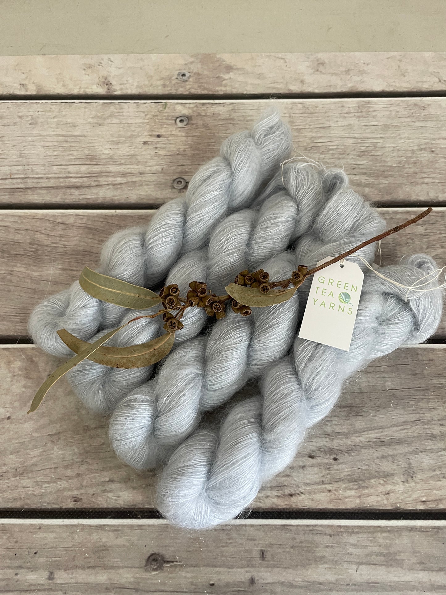 Moonlit OB - on Shui Yun - Silk and Mohair - lace 2 ply