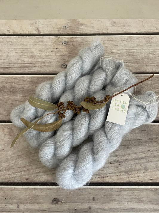 Moonlit OB - on Shui Yun - Silk and Mohair - lace 2 ply