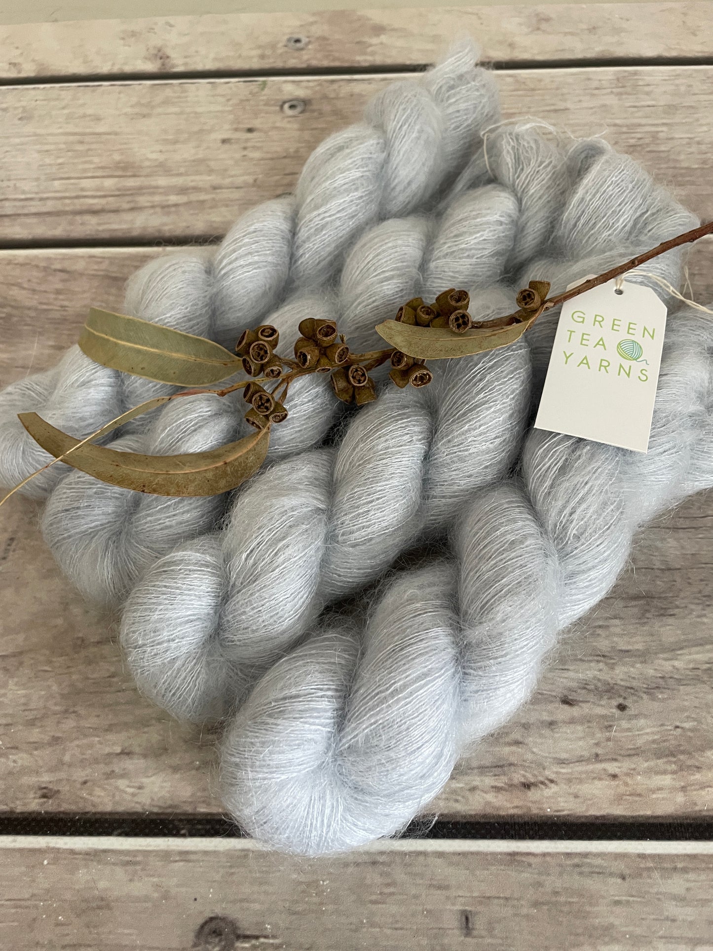 Moonlit OB - on Shui Yun - Silk and Mohair - lace 2 ply