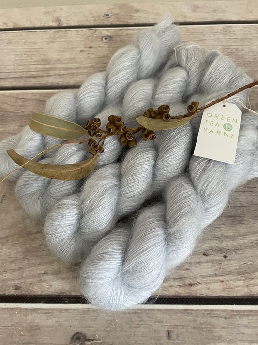 Moonlit OB - on Shui Yun - Silk and Mohair - lace 2 ply