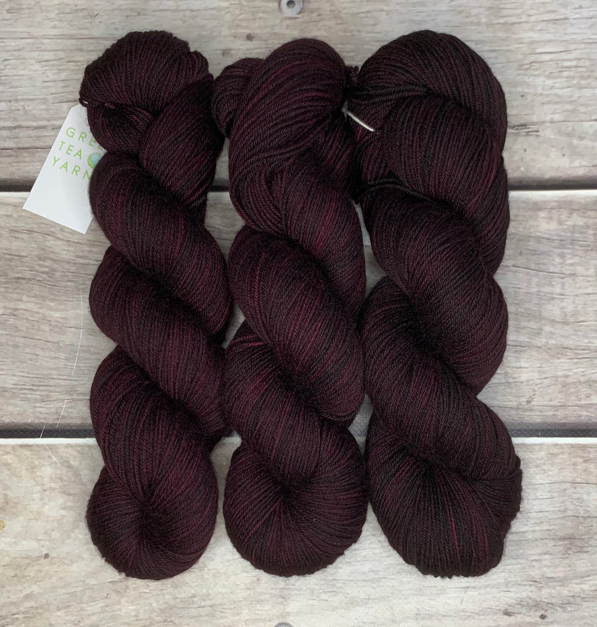 Black Cherry - 4 ply merino/nylon sock yarn - Darjeeling