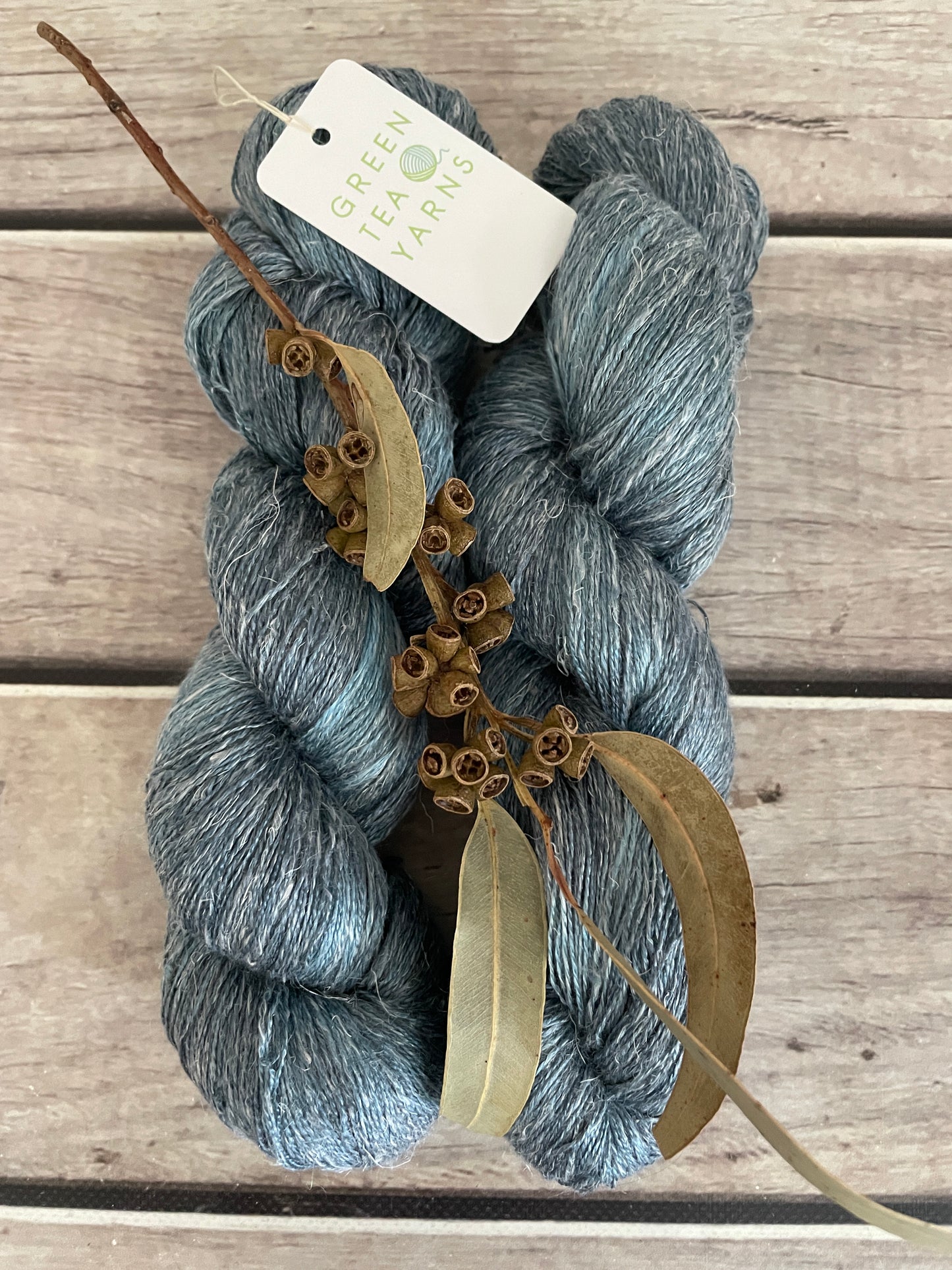 Cardabia Station  on Anise - silk and linen 2ply