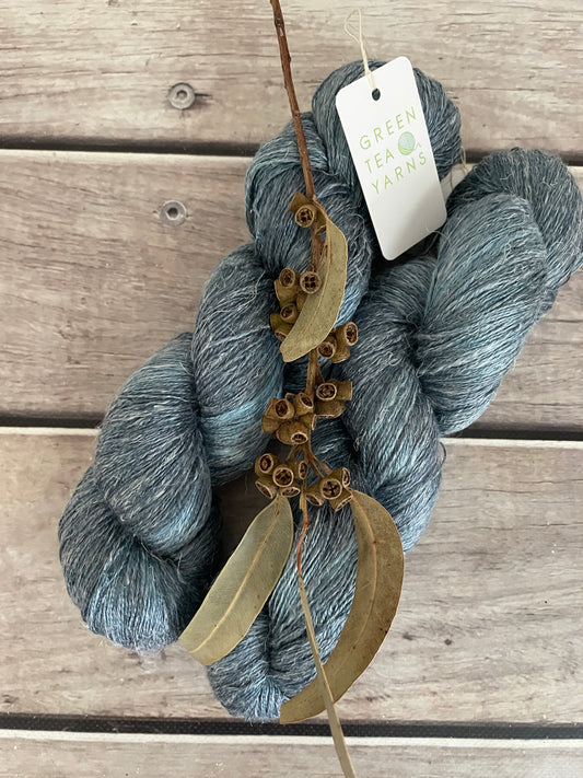 Cardabia Station  on Anise - silk and linen 2ply