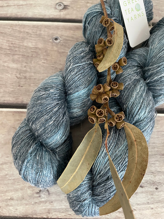 Cardabia Station  on Anise - silk and linen 2ply