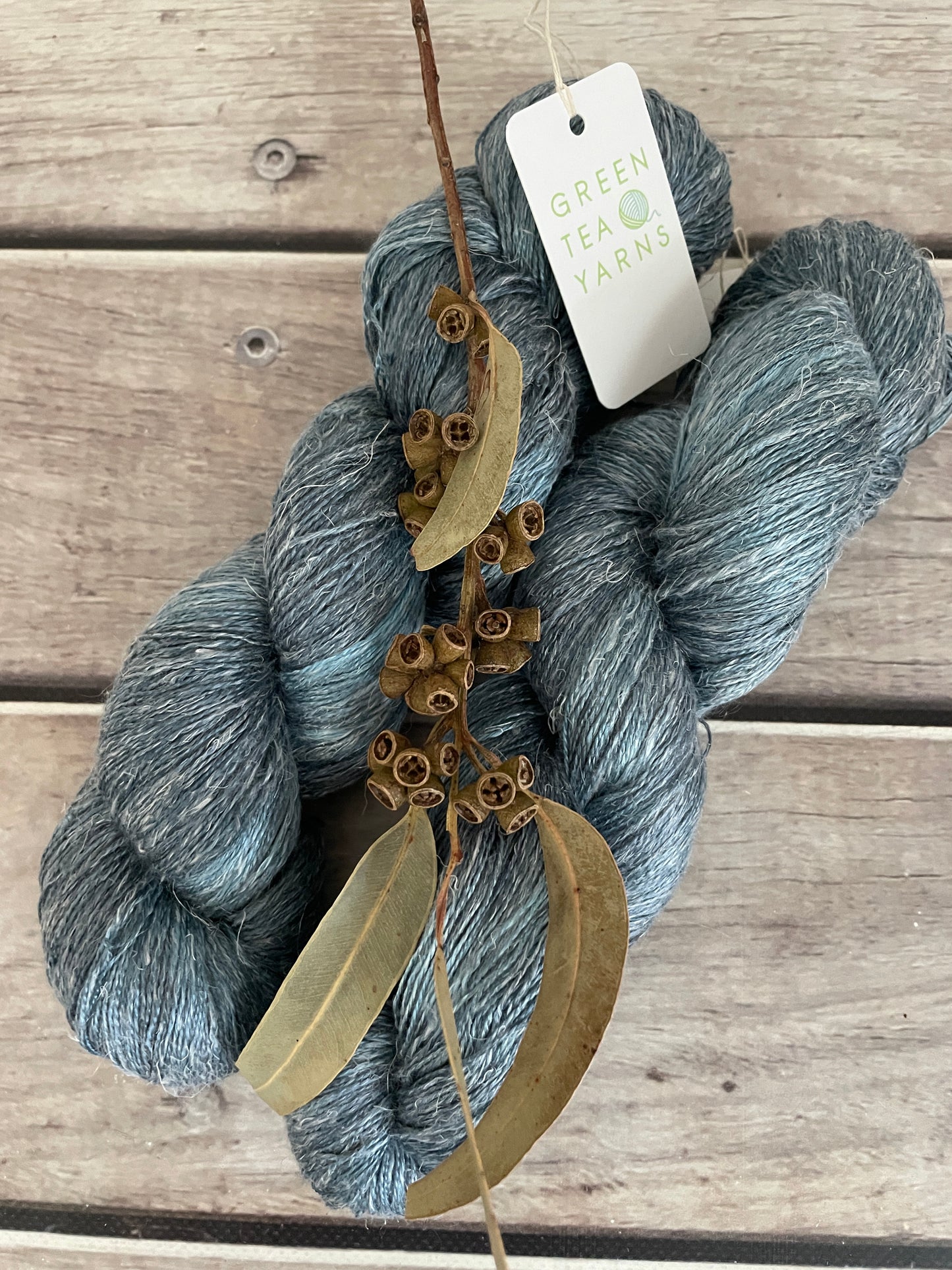 Cardabia Station  on Anise - silk and linen 2ply