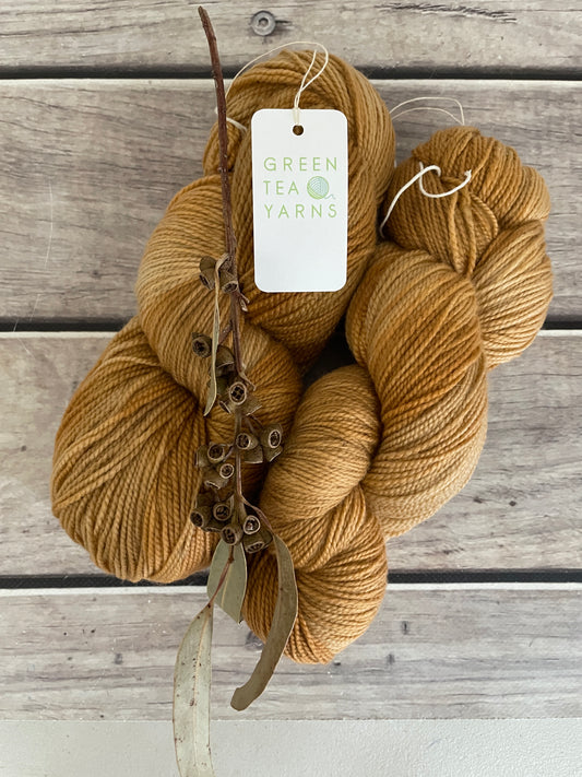 Bronze - 8 ply silk and merino - White Cloud DK