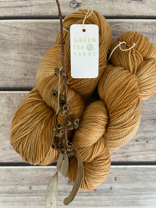 Bronze - 8 ply silk and merino - White Cloud DK