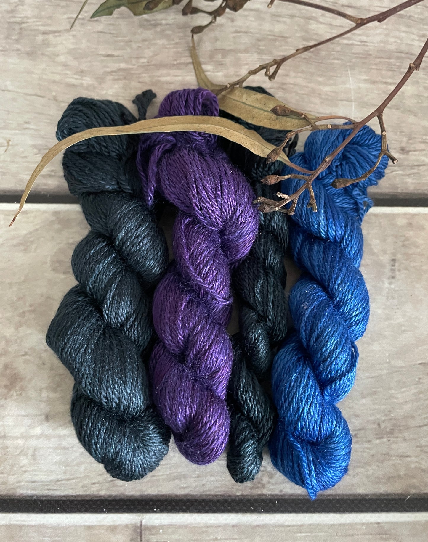 Peace mini skein sets - White Cloud 4 - Kit 10