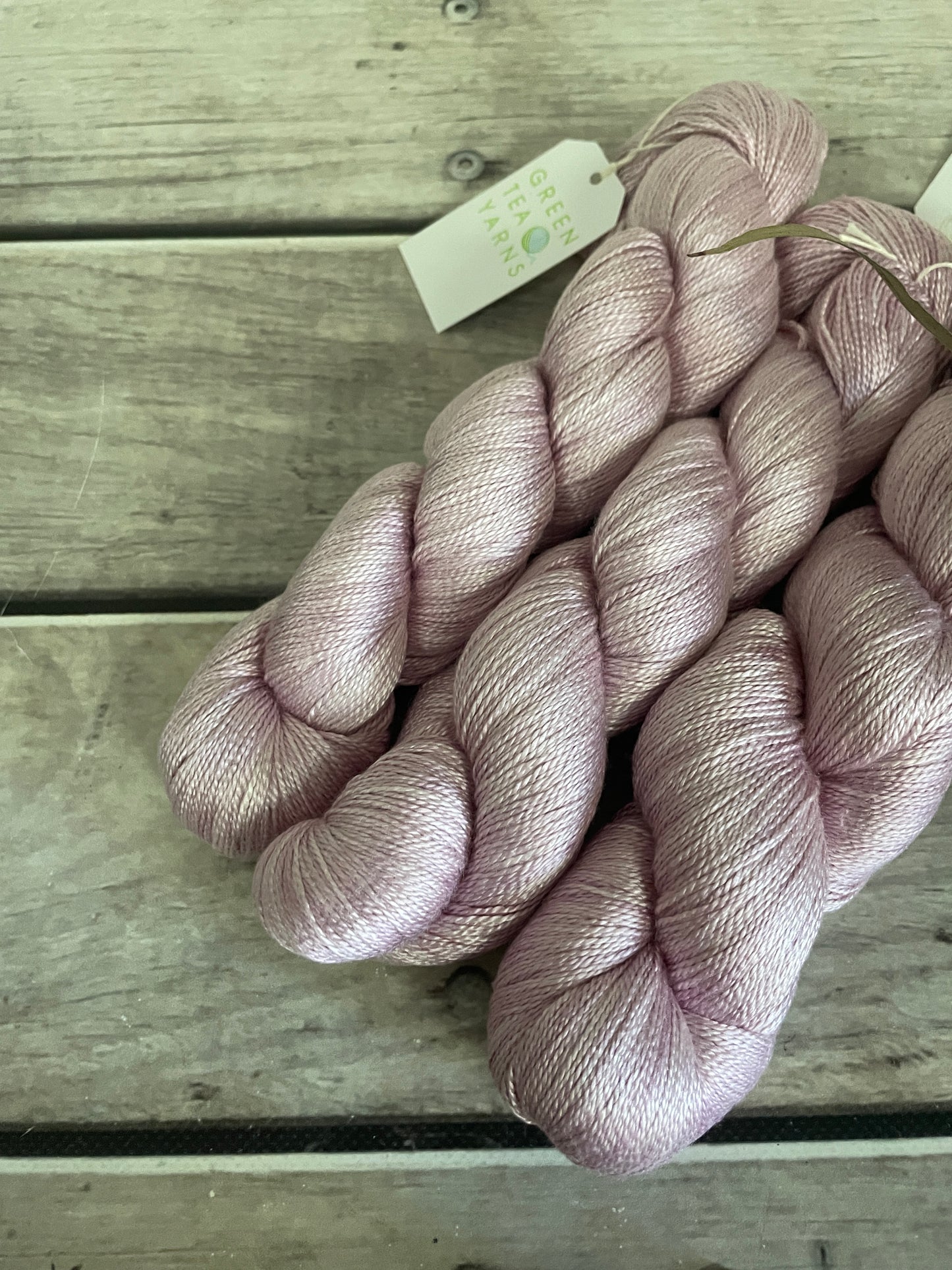 Soft Rose - 3 ply in Mulberry silk - Ginseng hl