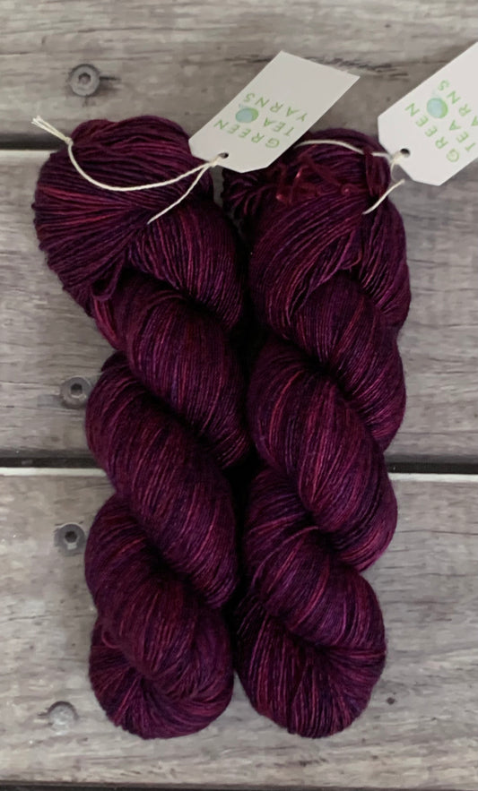 Wild Orchid - Merino and silk 4 ply single -Osmanthus