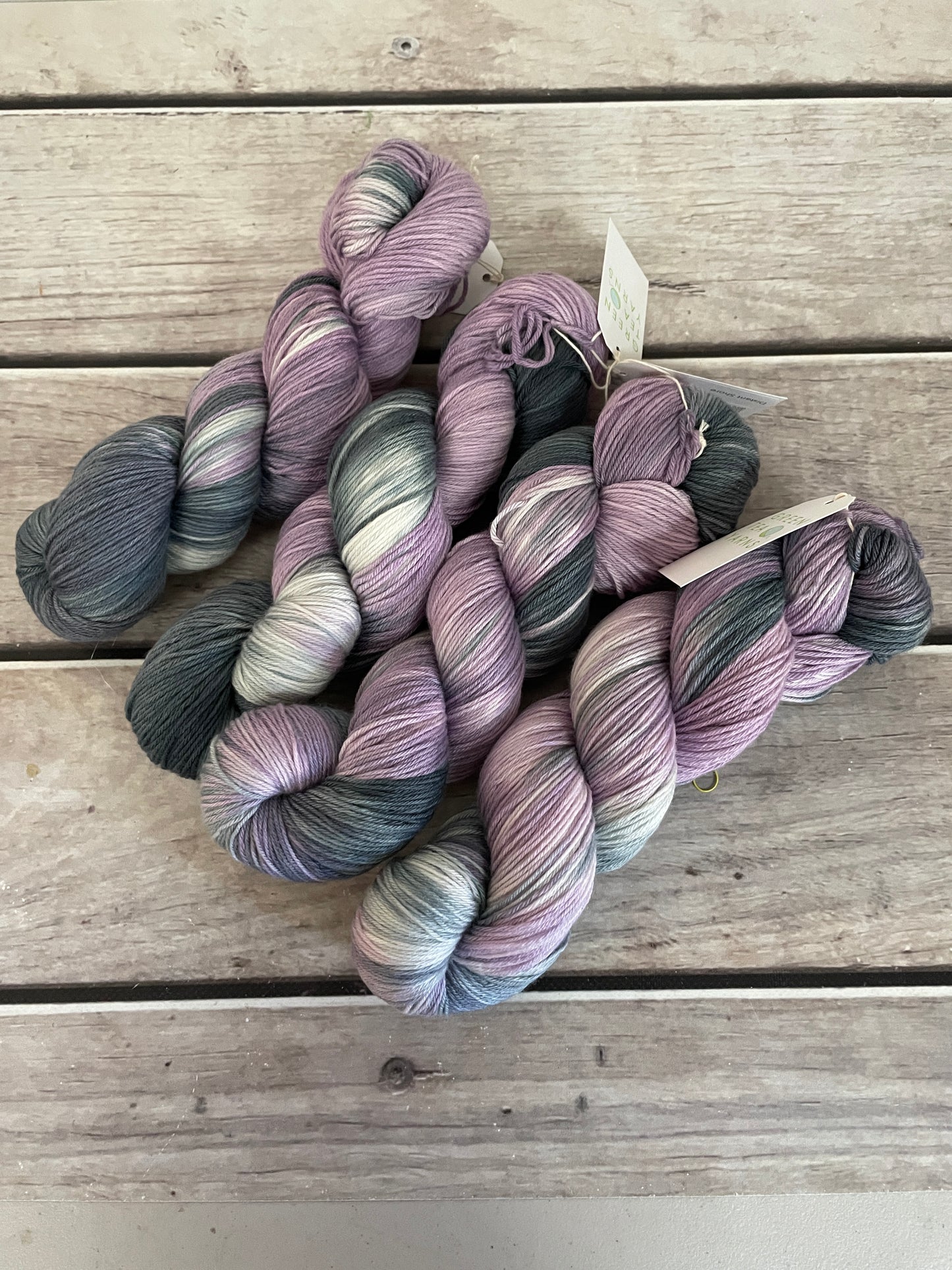 Distant Shore ooak - 4 ply sock yarn in merino and nylon - Darjeeling