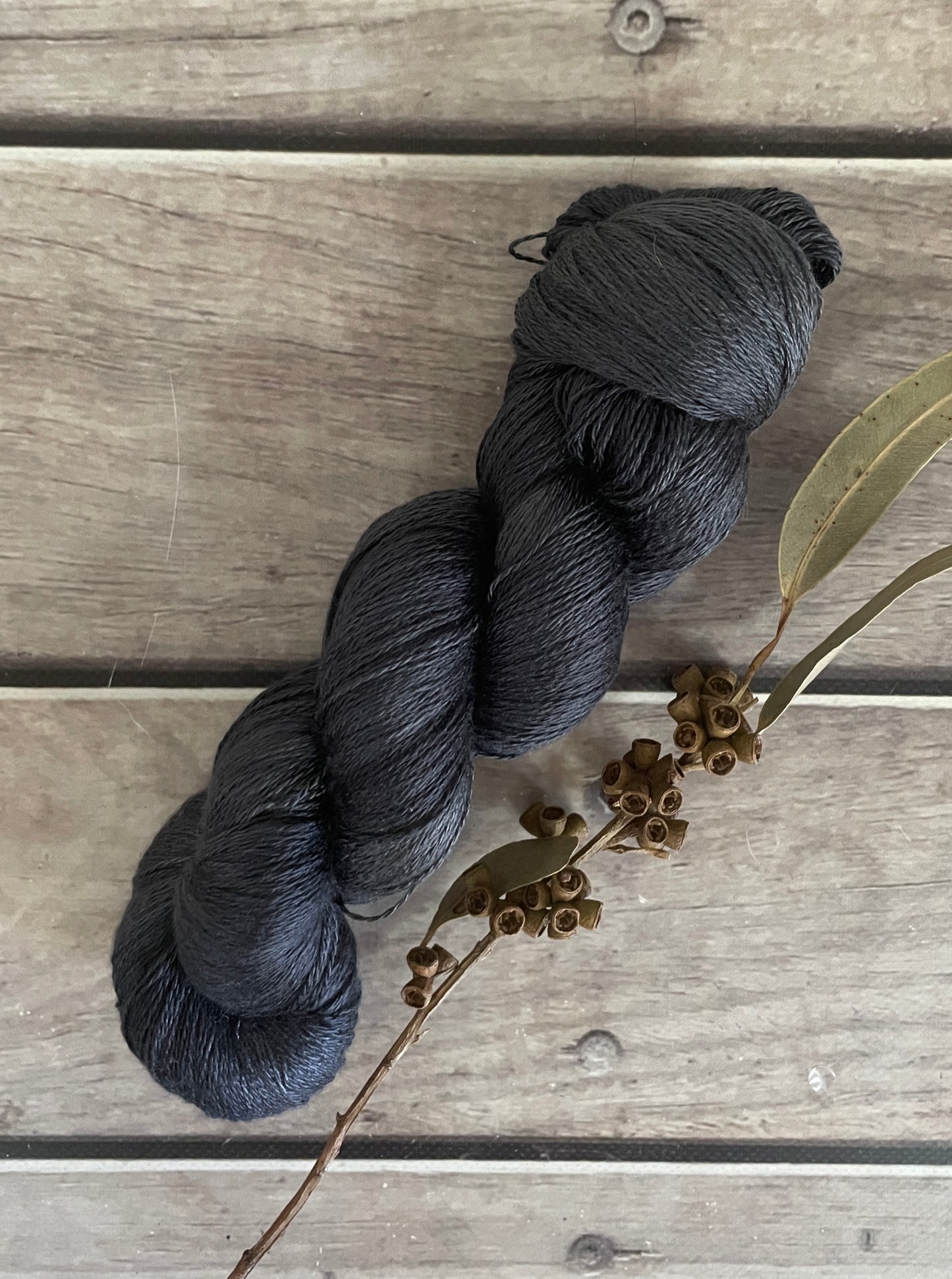 Fallen Ashes - 2 Ply in Silk & Alpaca - Echinacea