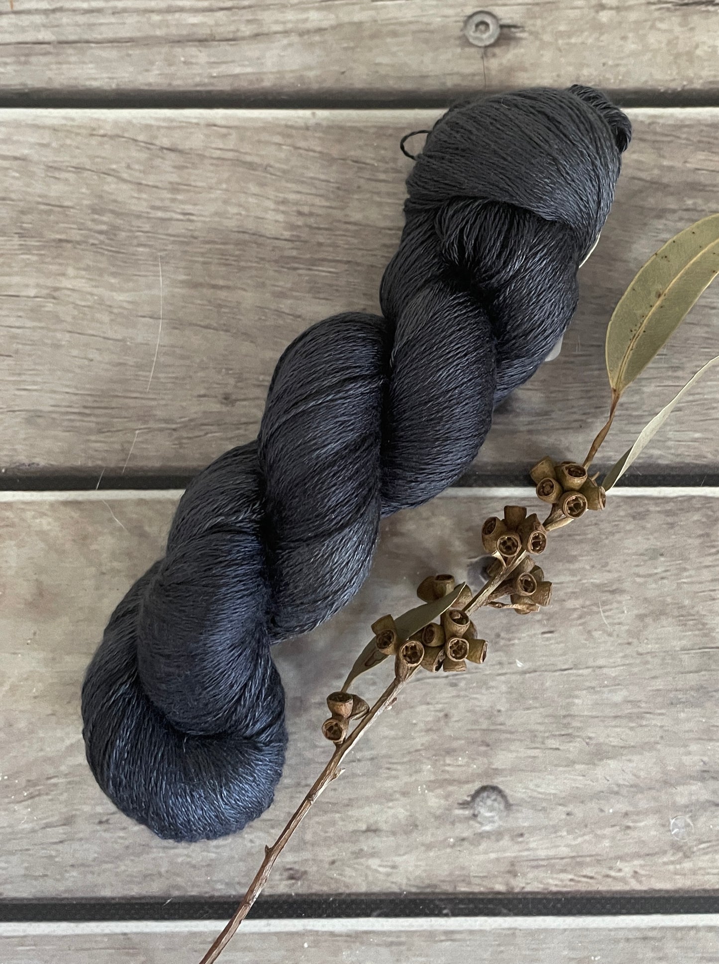 Fallen Ashes - 2 Ply in Silk & Alpaca - Echinacea