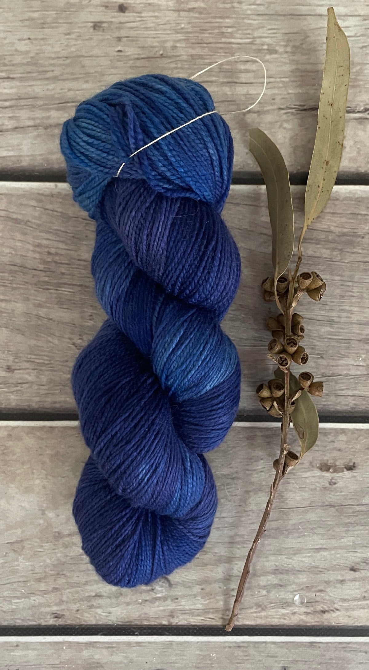 April's Blues - 4ply silk and nylon - Bush OB