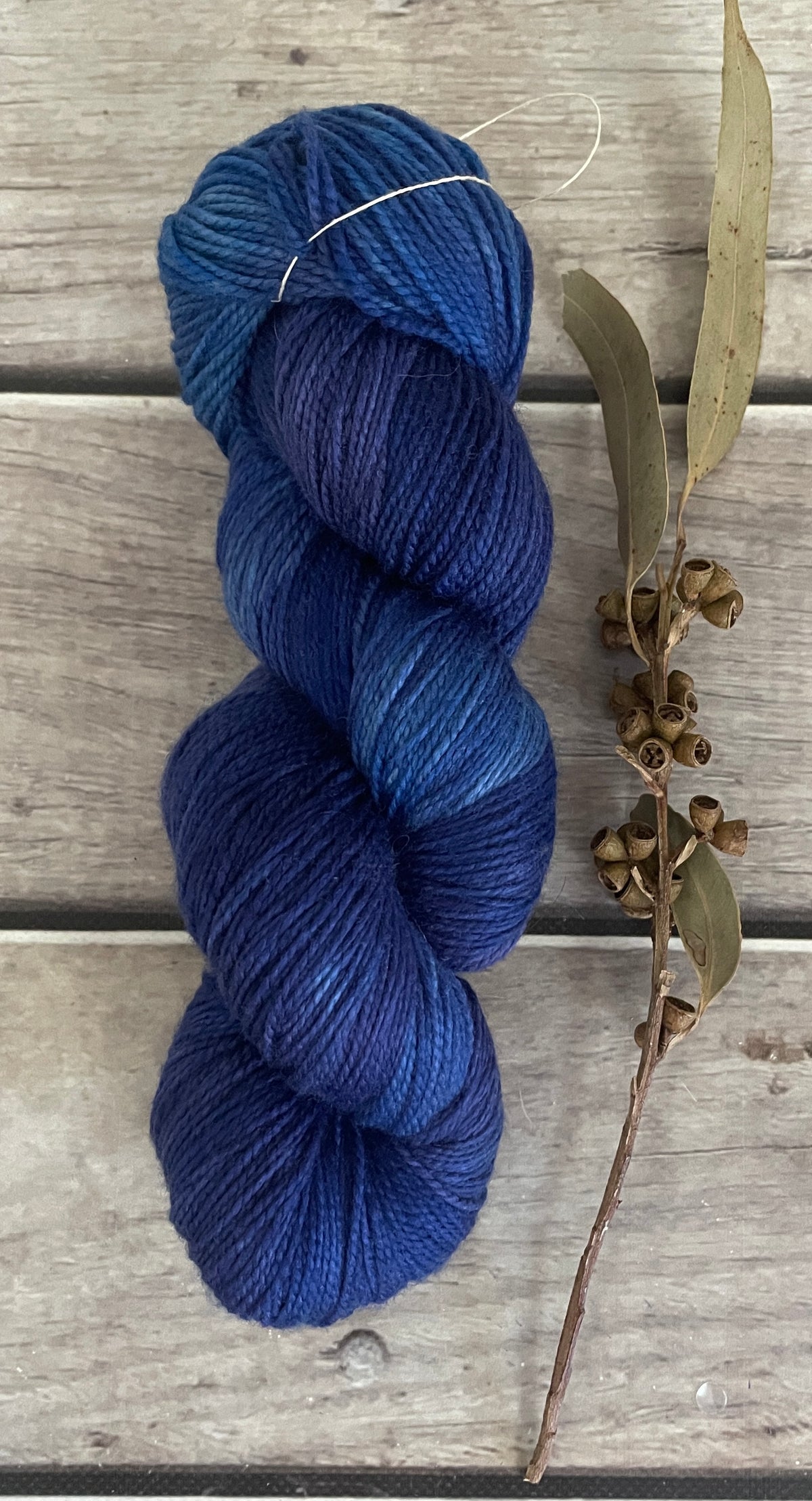 April's Blues - 4ply silk and nylon - Bush OB