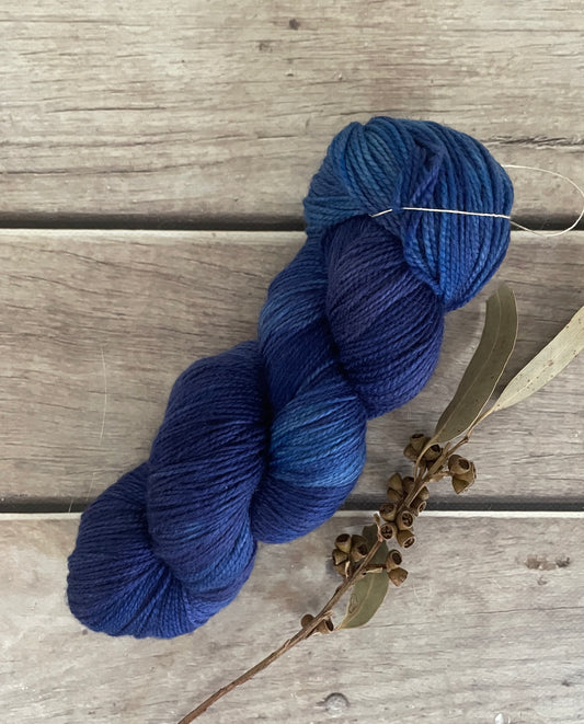 April's Blues - 4ply silk and nylon - Bush OB