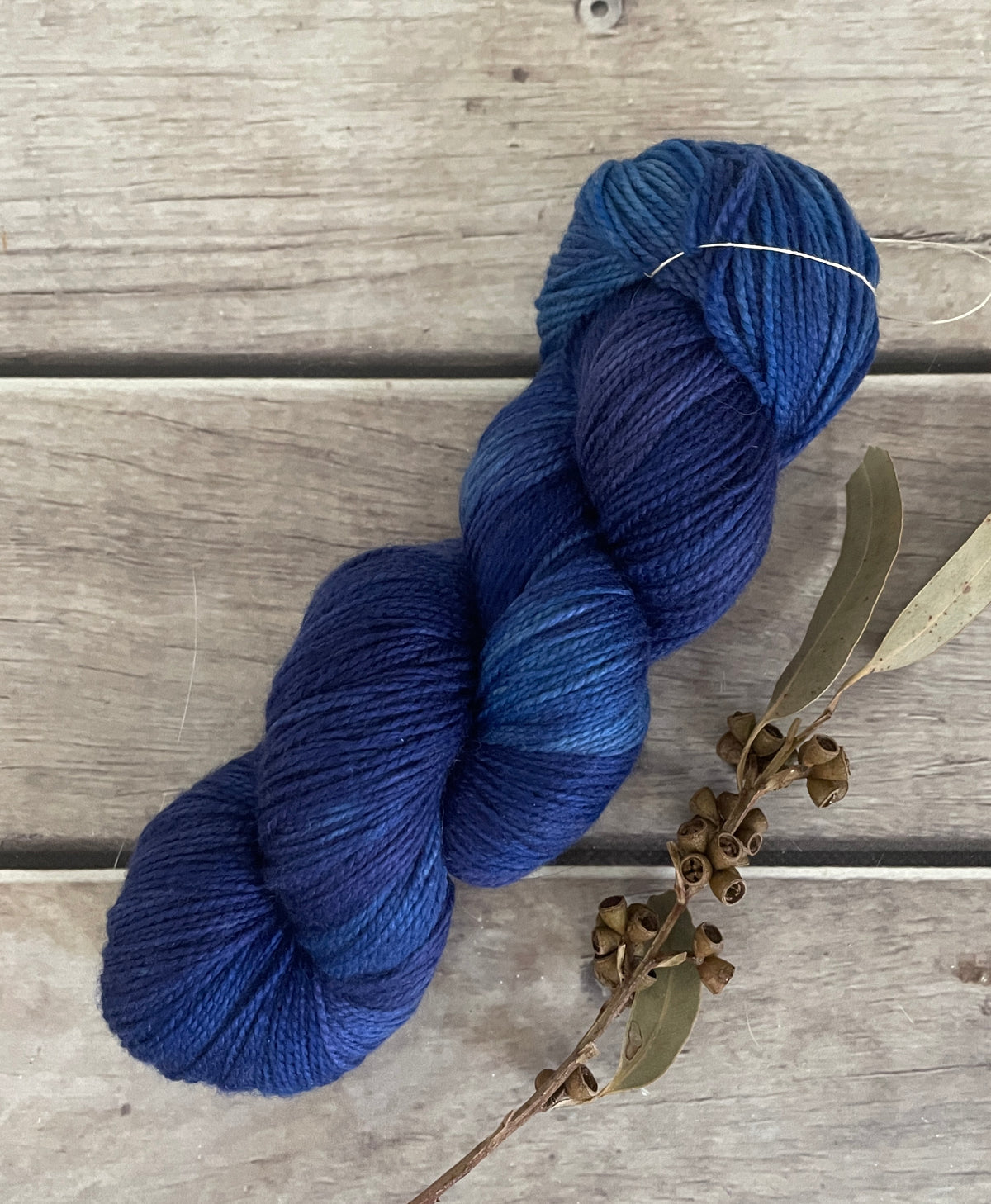 April's Blues - 4ply silk and nylon - Bush OB