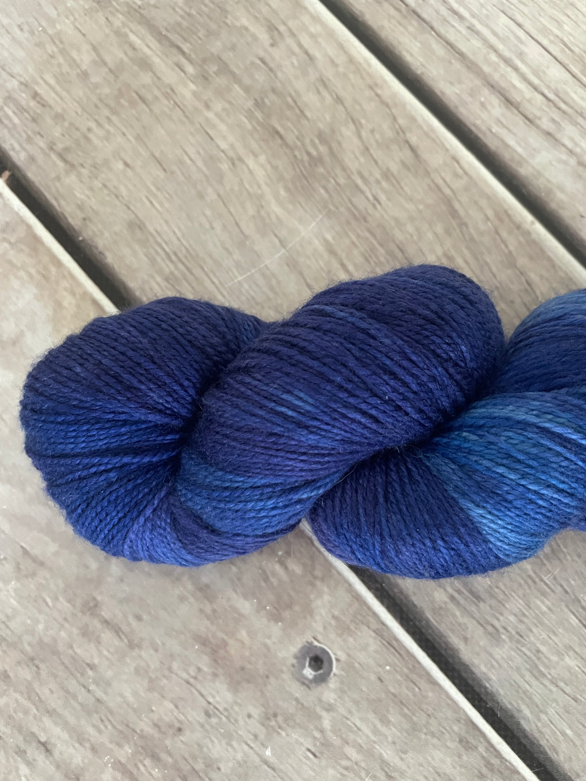 April's Blues - 4ply silk and nylon - Bush OB