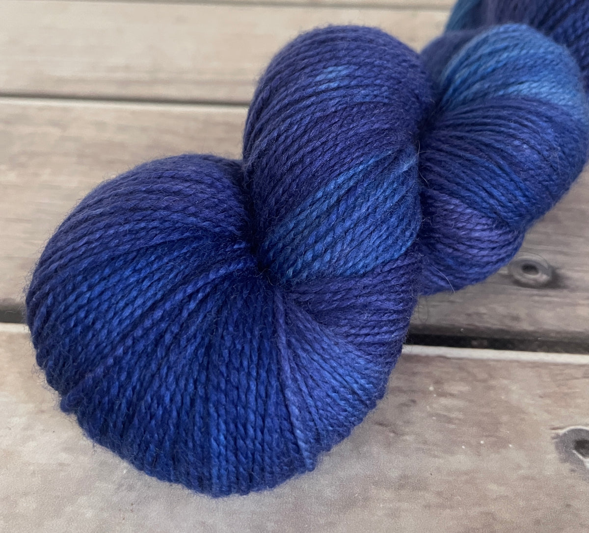 April's Blues - 4ply silk and nylon - Bush OB