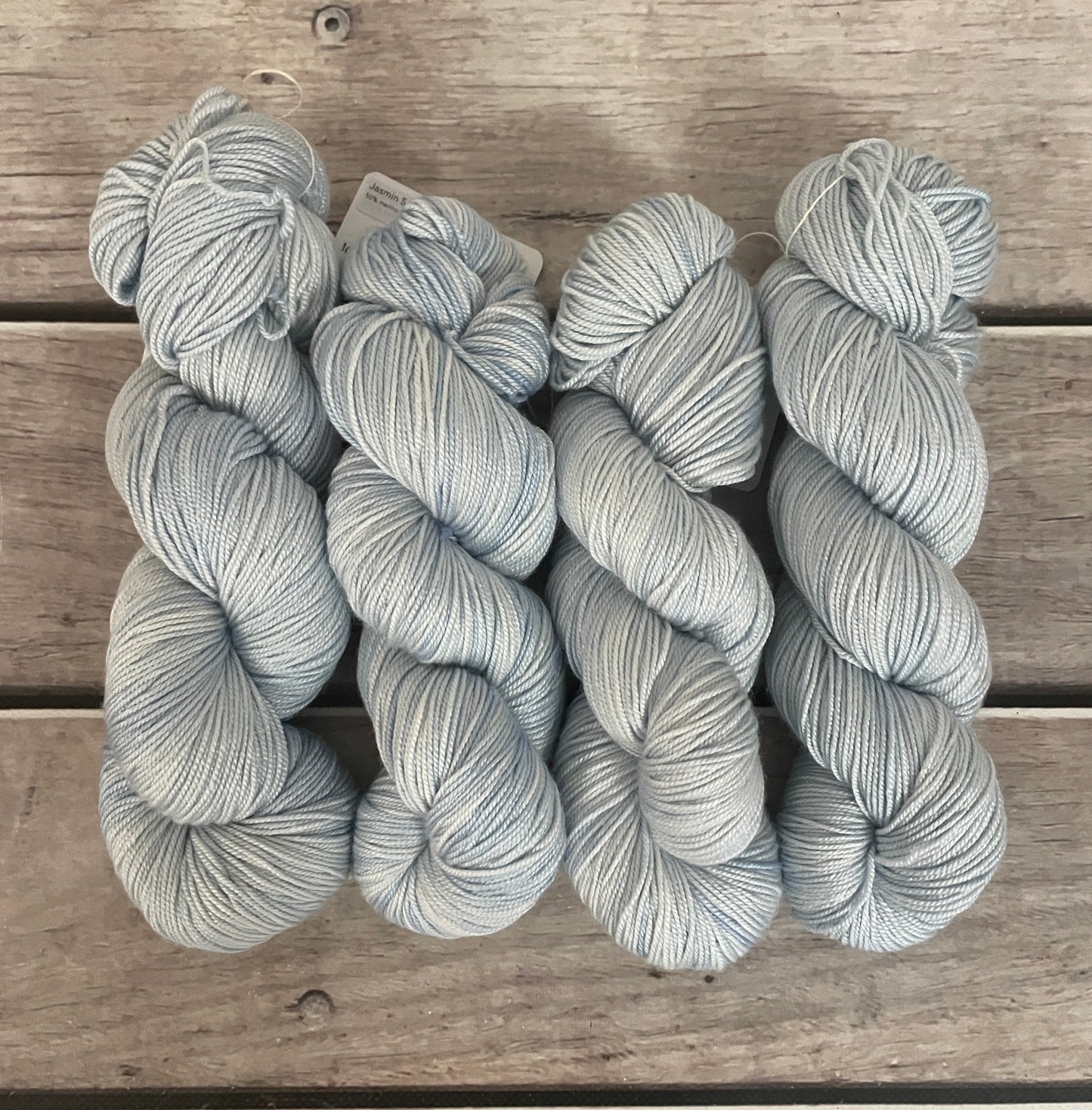 Ice Blue - 5 ply silk and merino - Jasmine 5