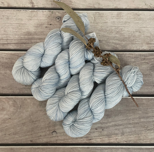 Ice Blue - 5 ply silk and merino - Jasmine 5