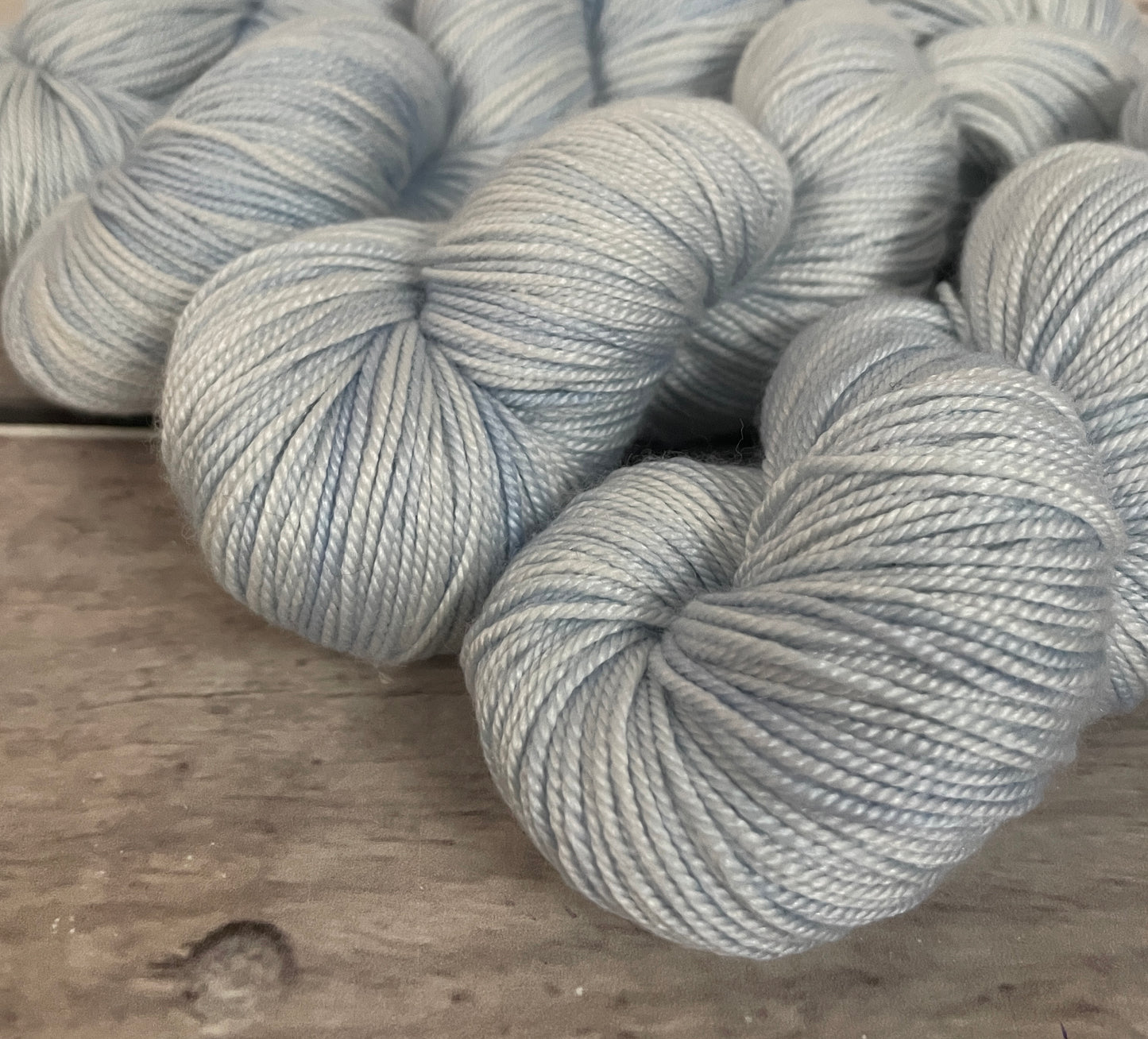 Ice Blue - 5 ply silk and merino - Jasmine 5
