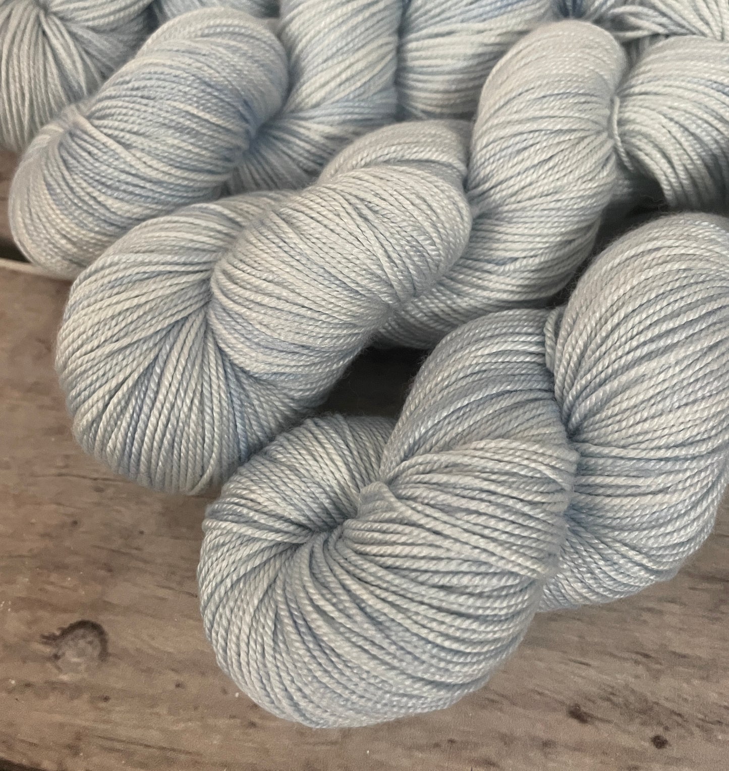 Ice Blue - 5 ply silk and merino - Jasmine 5