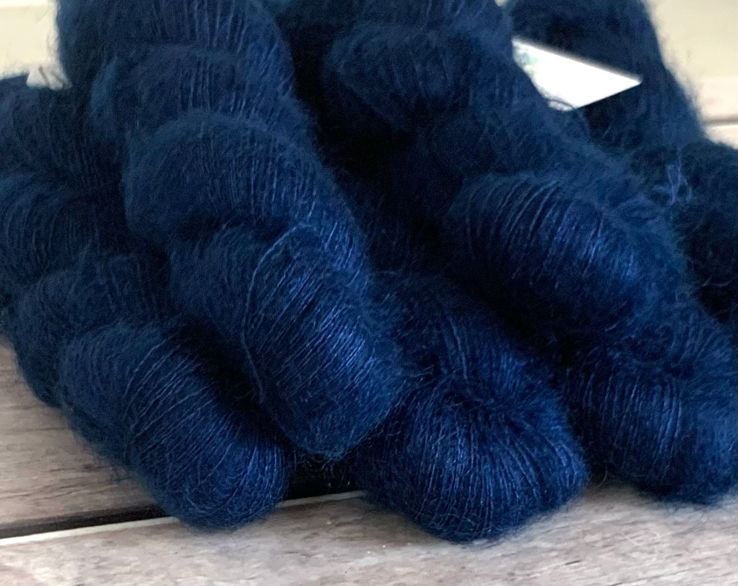 Midnight in Paradise on ShuiYun - 2 ply lace in Mohair and silk
