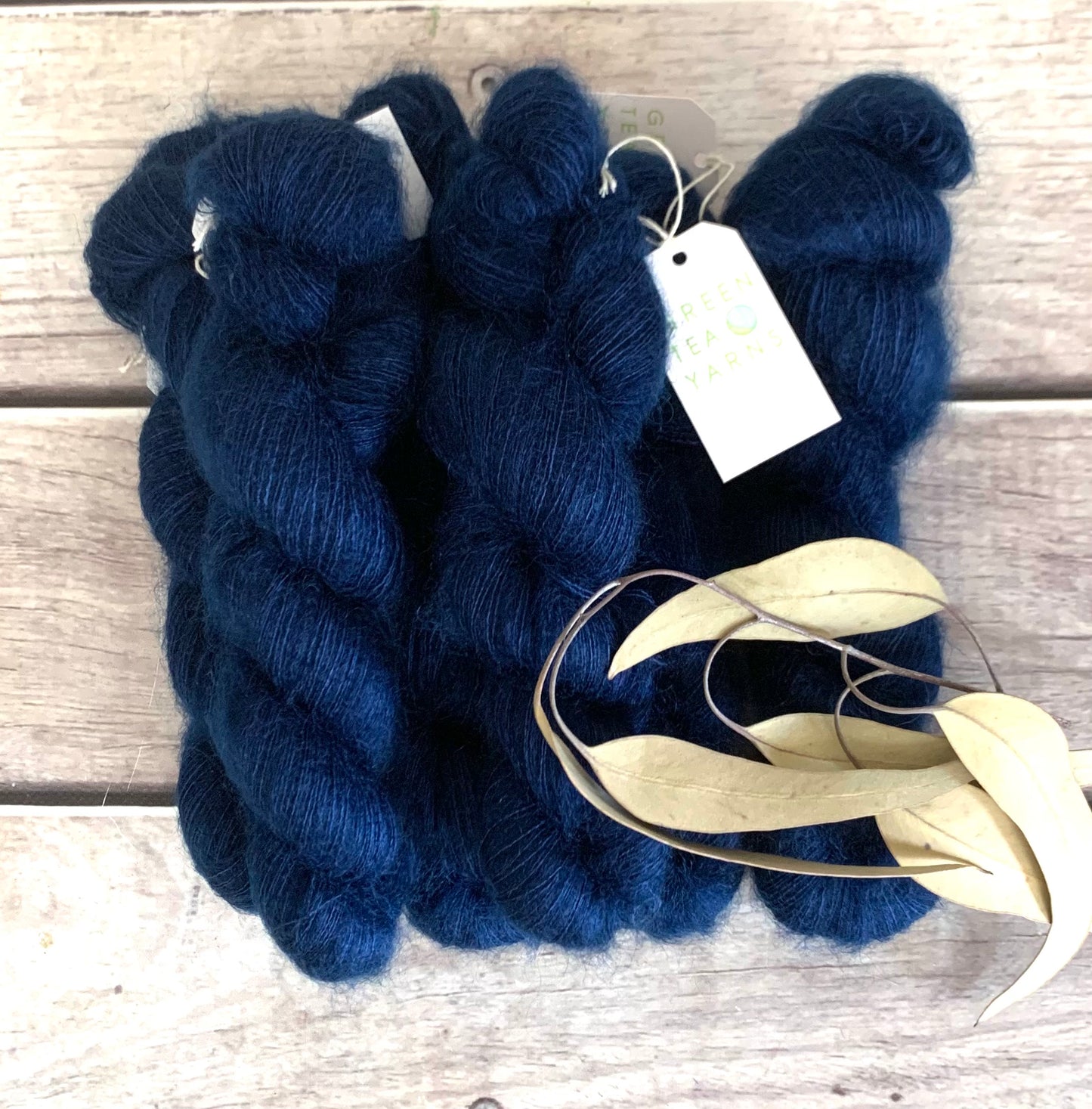 Midnight in Paradise on ShuiYun - 2 ply lace in Mohair and silk