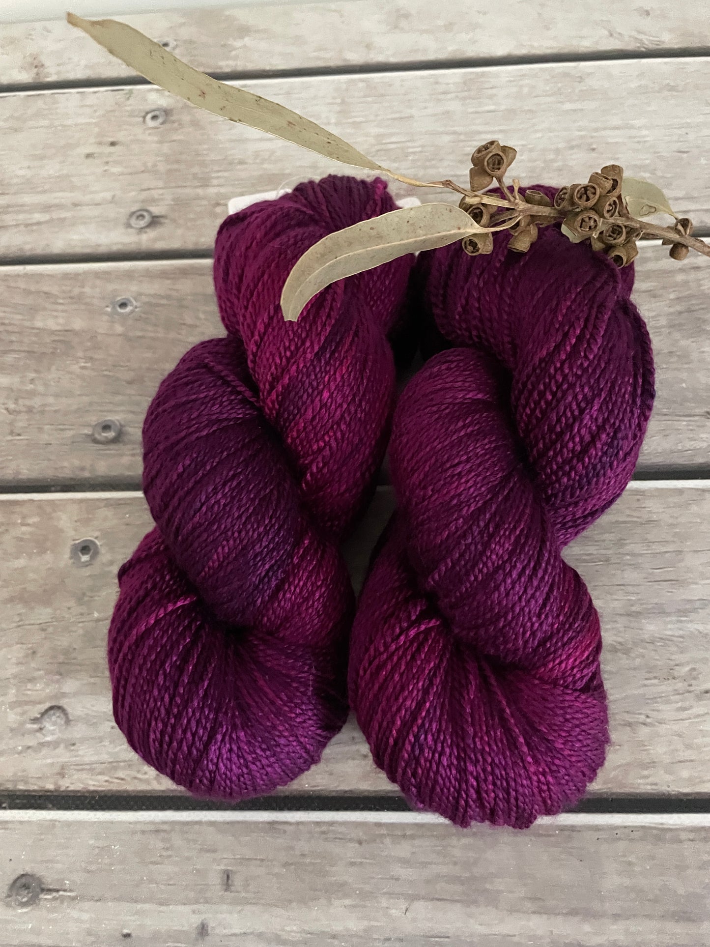 Wild Orchid - 8 ply silk and merino - White Cloud DK