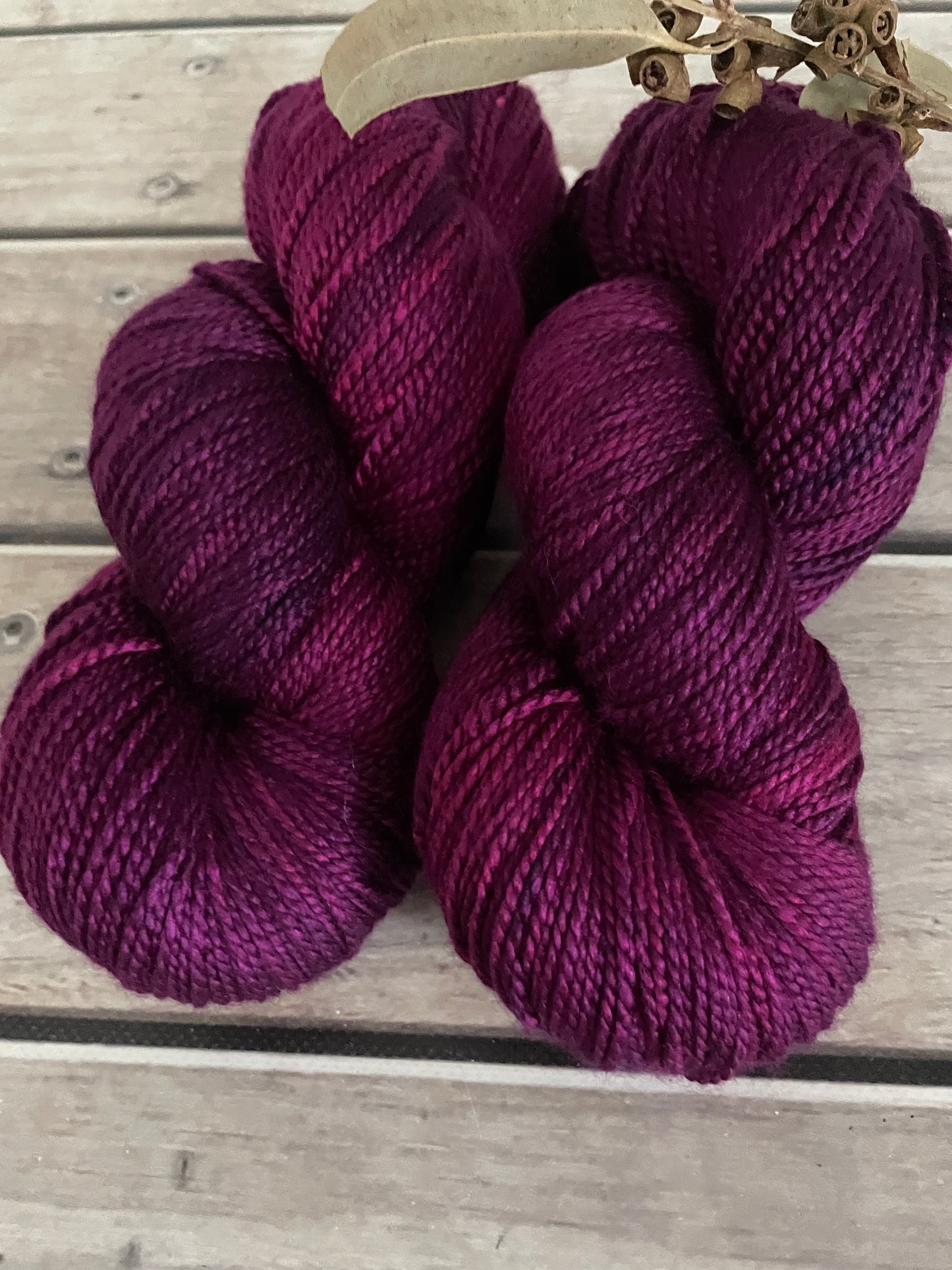 Wild Orchid - 8 ply silk and merino - White Cloud DK