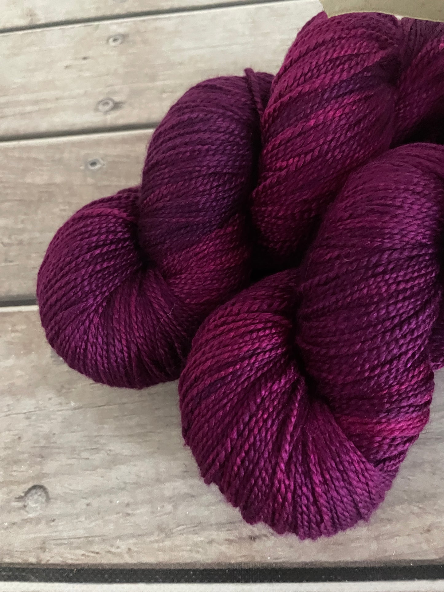 Wild Orchid - 8 ply silk and merino - White Cloud DK