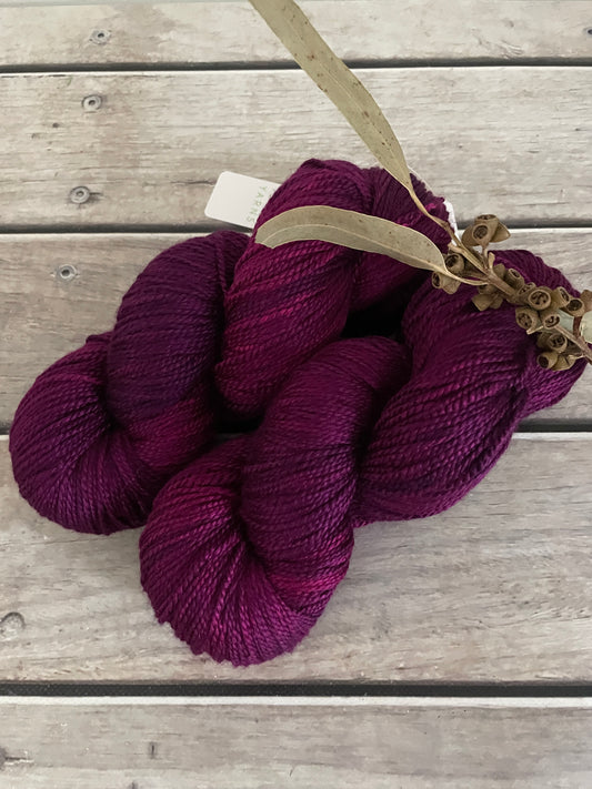 Wild Orchid - 8 ply silk and merino - White Cloud DK