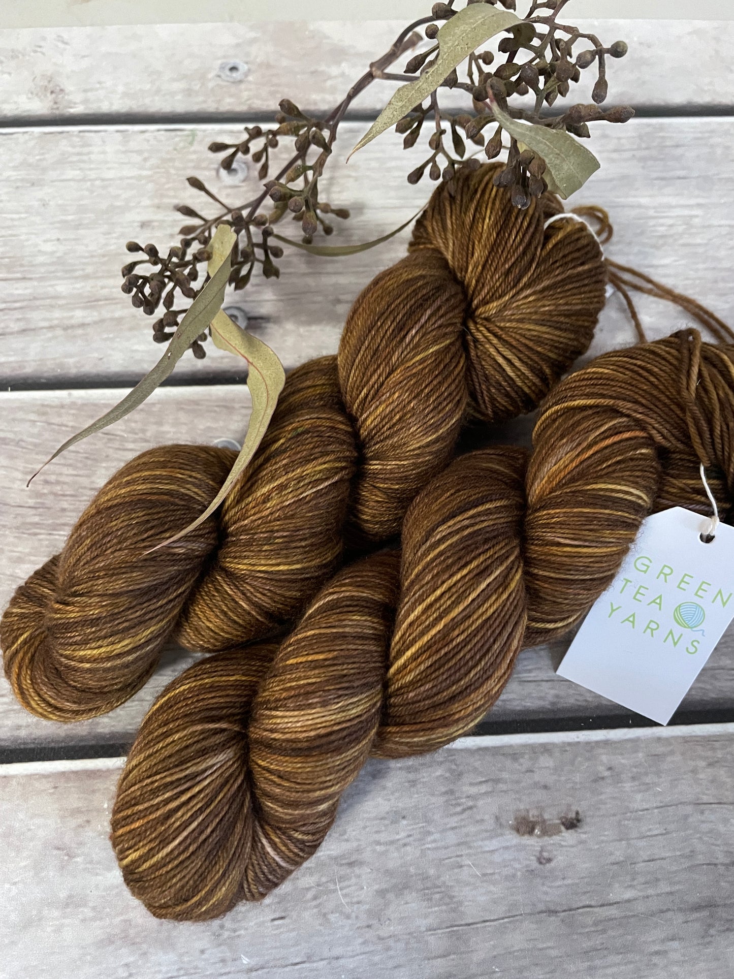 Teddy Ears - Darjeeling sock yarn - 4 ply