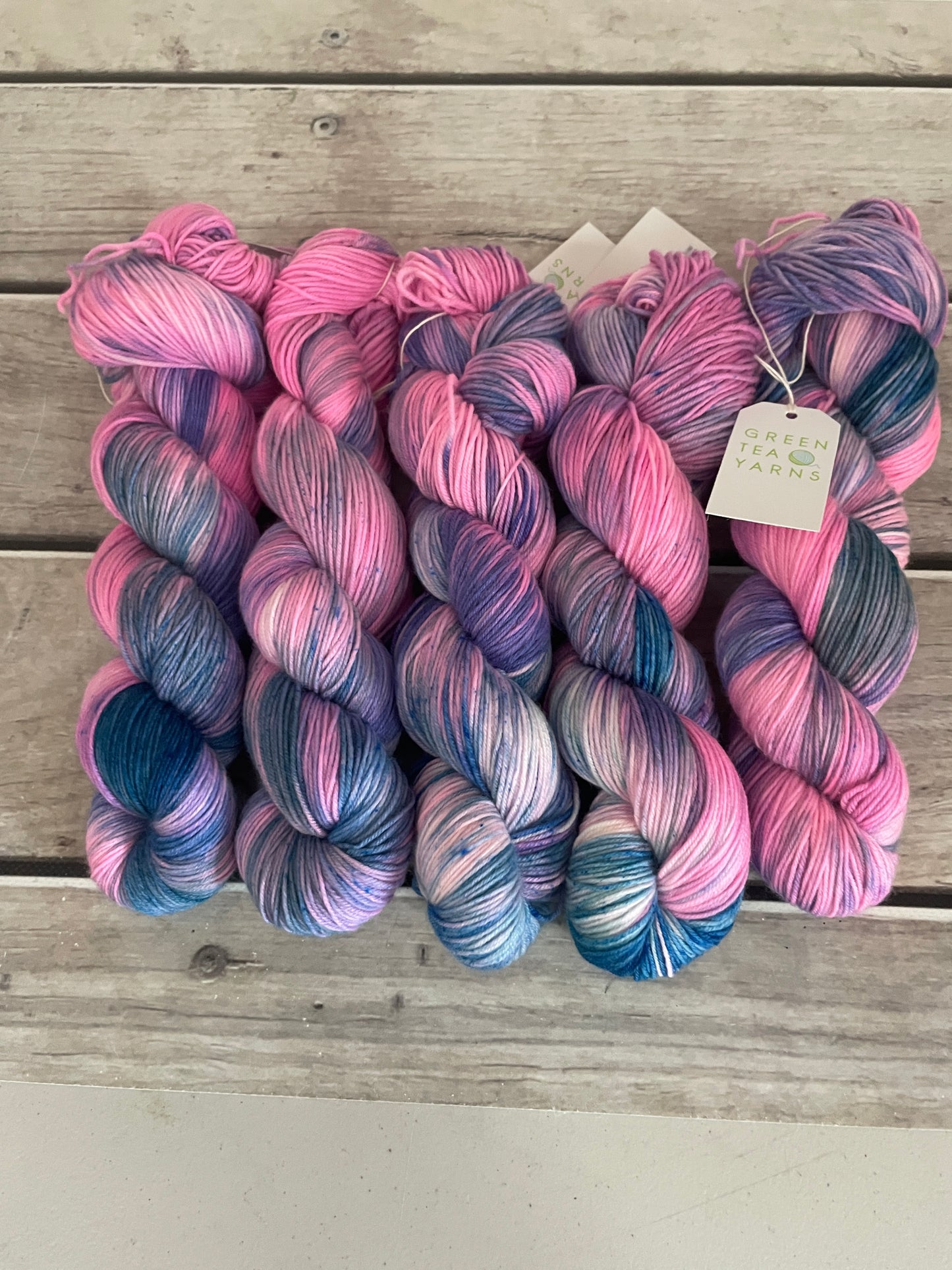 Barbie's Swim ooak - sock yarn in merino and nylon - Darjeeling