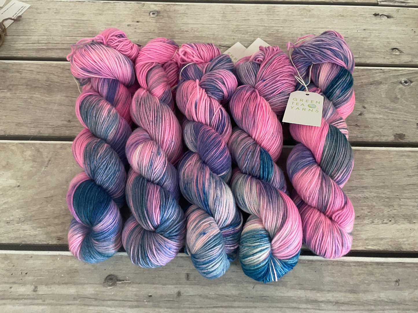 Barbie's Swim ooak - sock yarn in merino and nylon - Darjeeling
