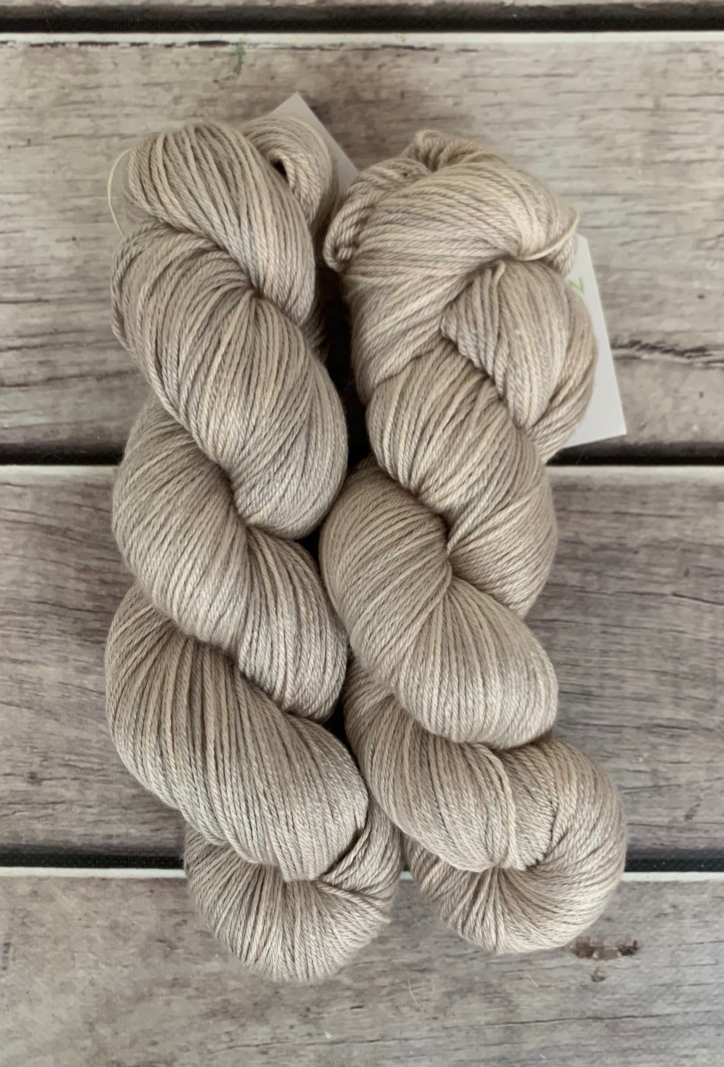 Oysters on the Bay - 4ply/fingering - silk and merino - Jasmin 4