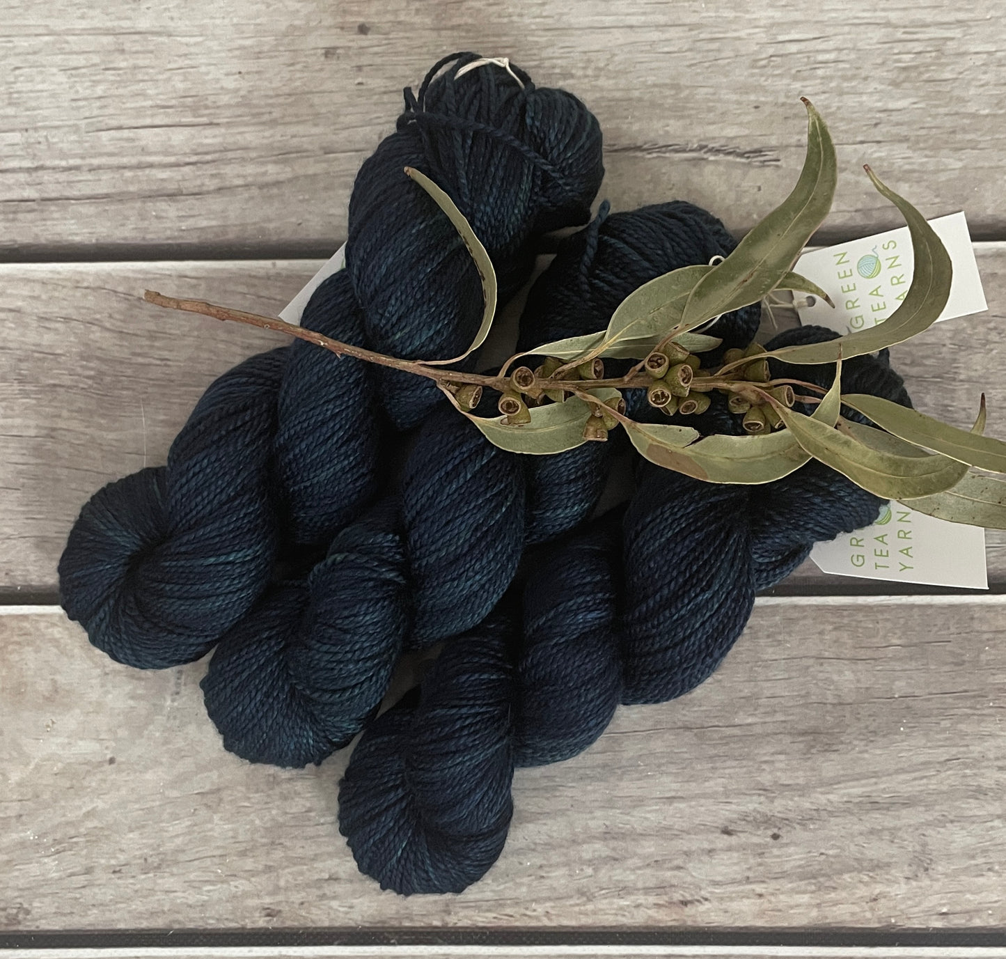 Deep Seas - 8 ply silk and merino - White Cloud DK