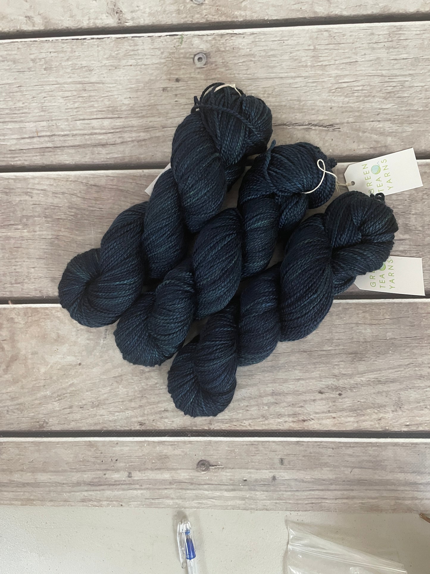 Deep Seas - 8 ply silk and merino - White Cloud DK