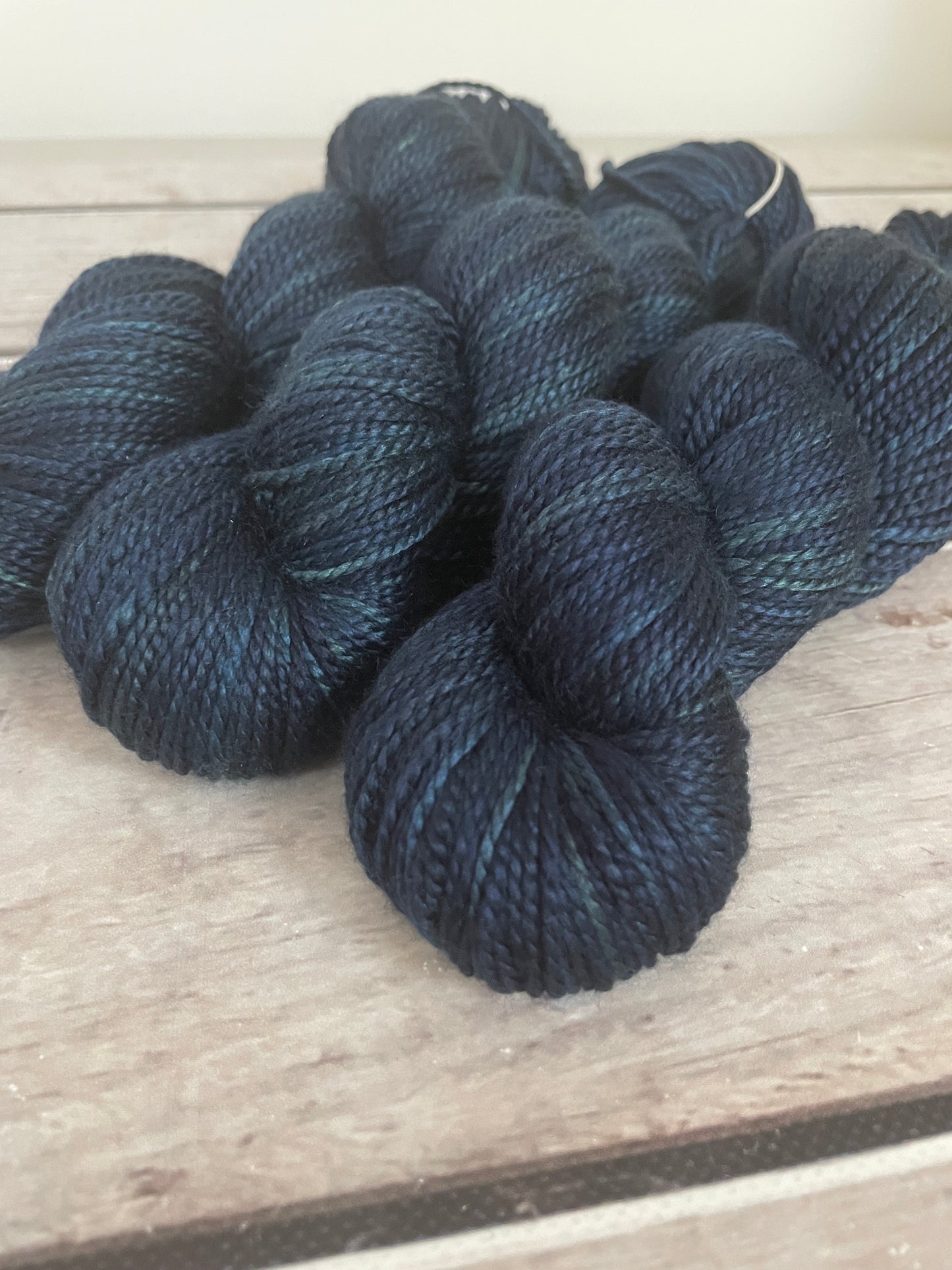 Deep Seas - 8 ply silk and merino - White Cloud DK