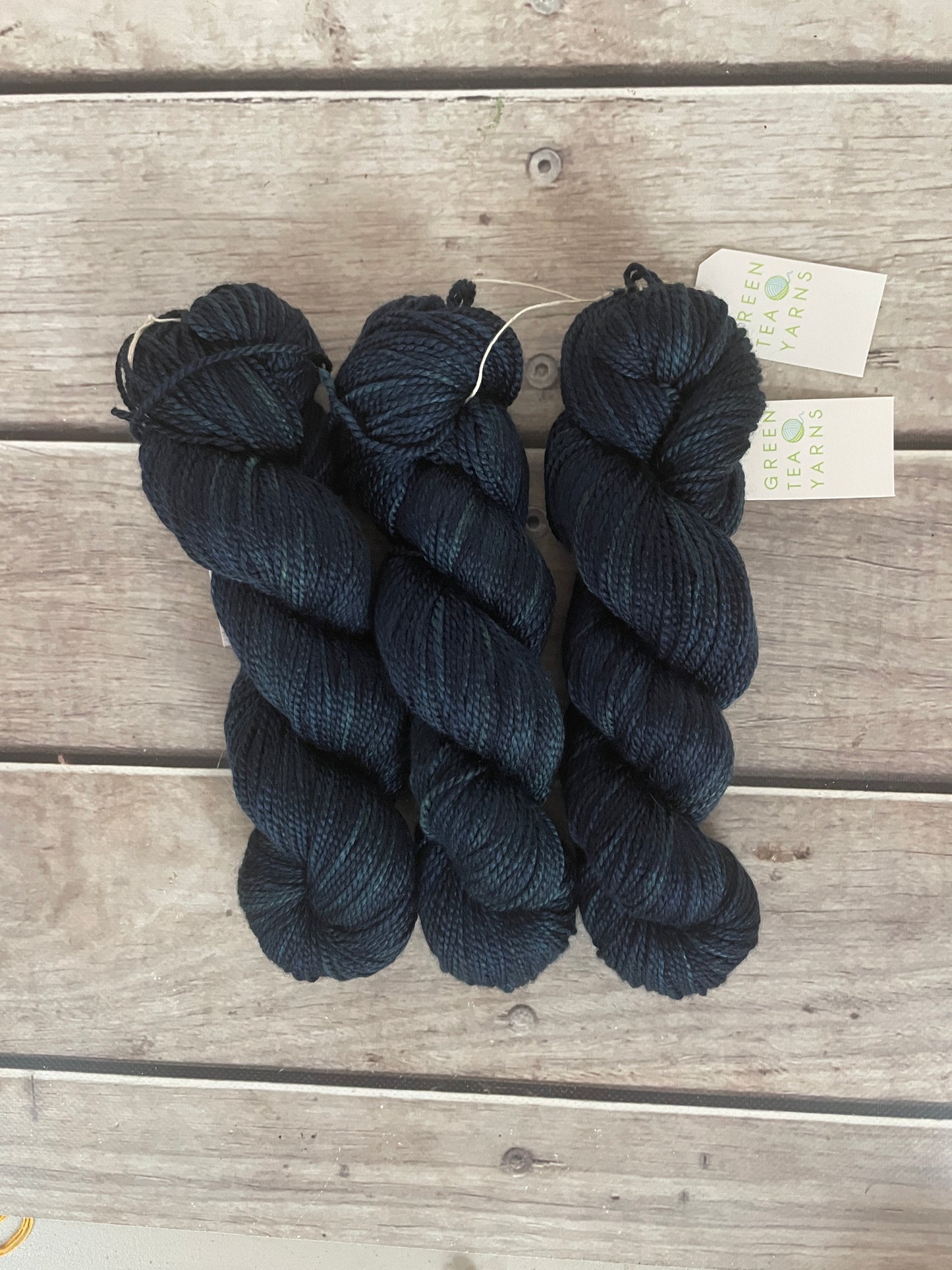 Deep Seas - 8 ply silk and merino - White Cloud DK