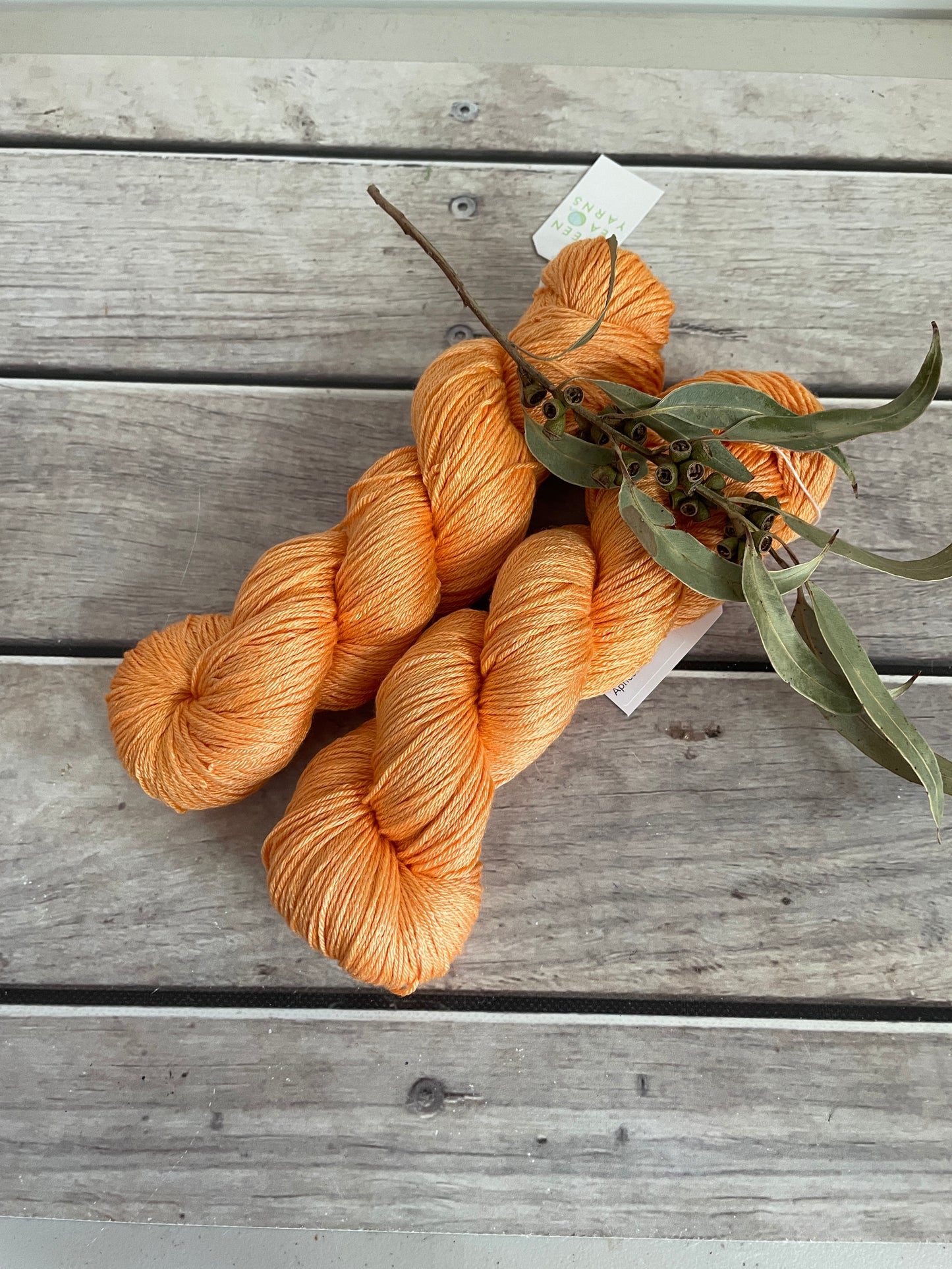 Apricot Mist - 4ply/fingering - silk and merino - Jasmin 4