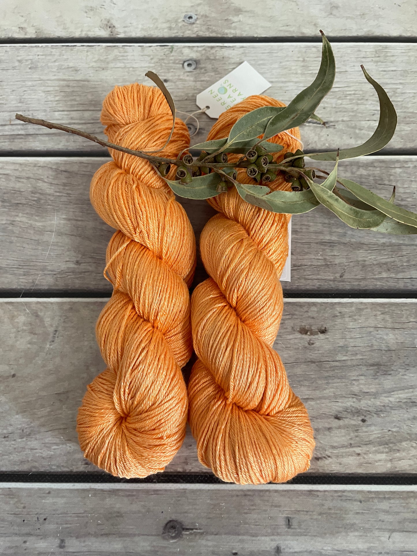 Apricot Mist - 4ply/fingering - silk and merino - Jasmin 4