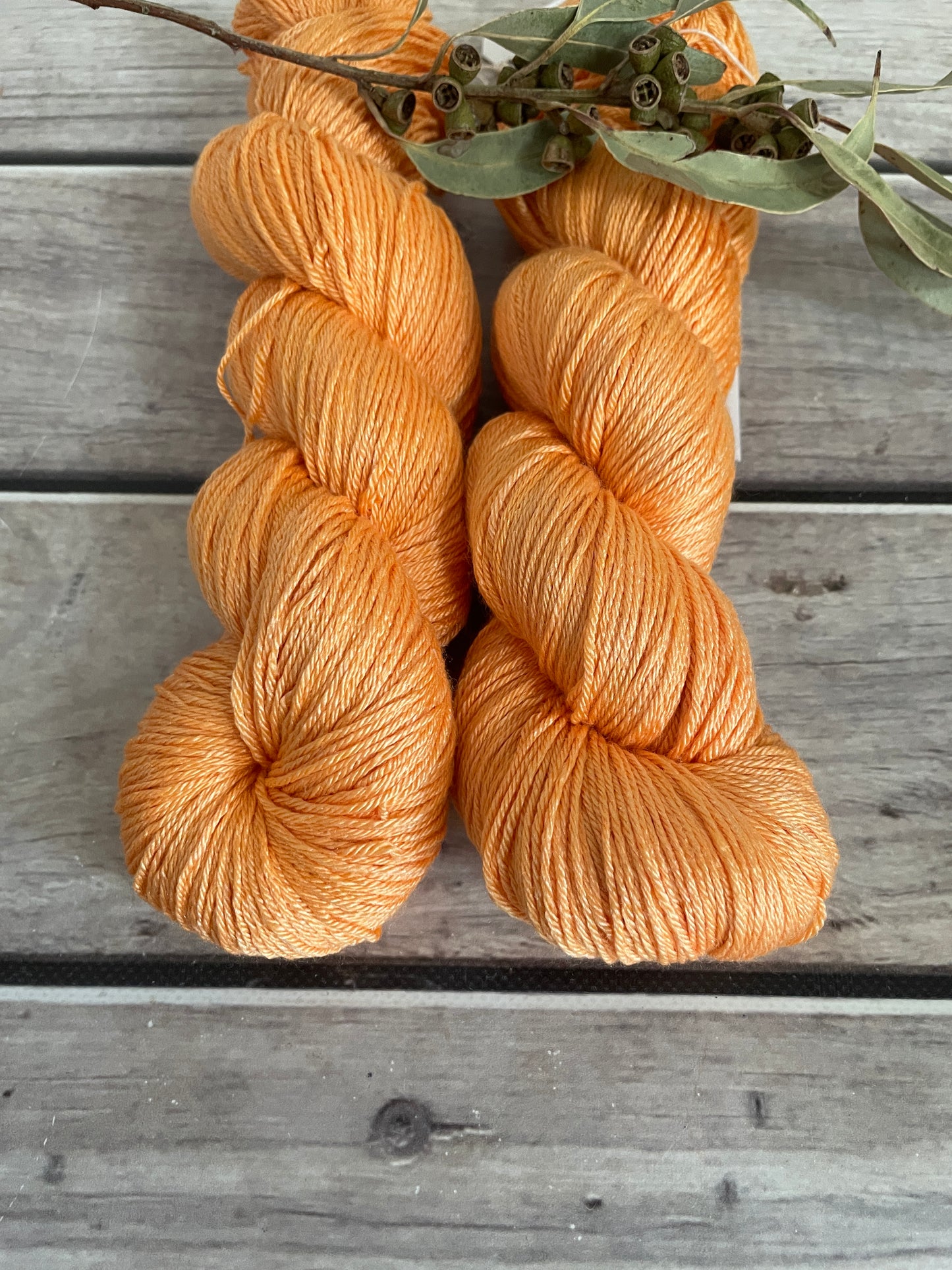 Apricot Mist - 4ply/fingering - silk and merino - Jasmin 4