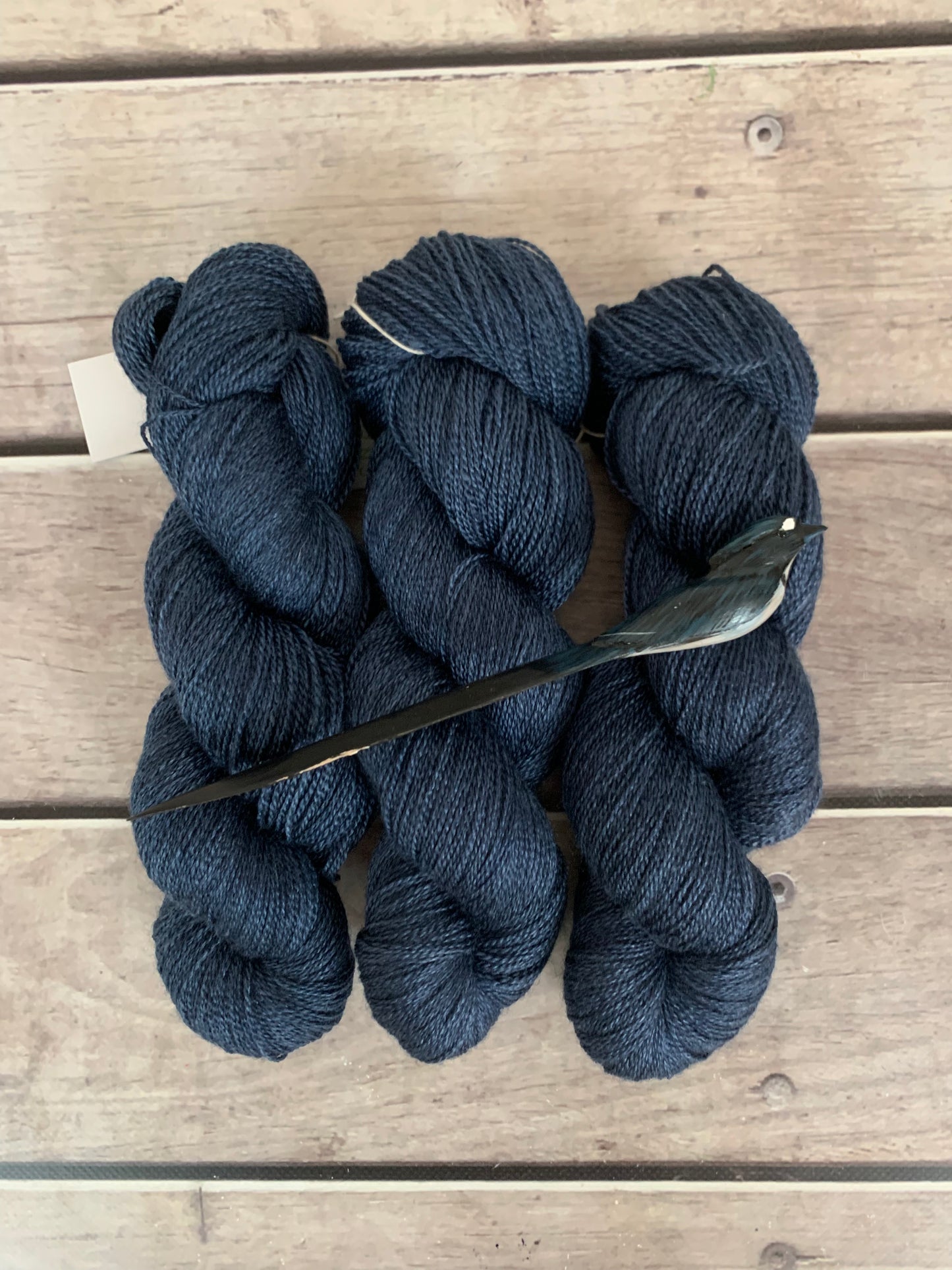 Midnight in Paradise - 8 Ply - BFL and silk - Luschan DK