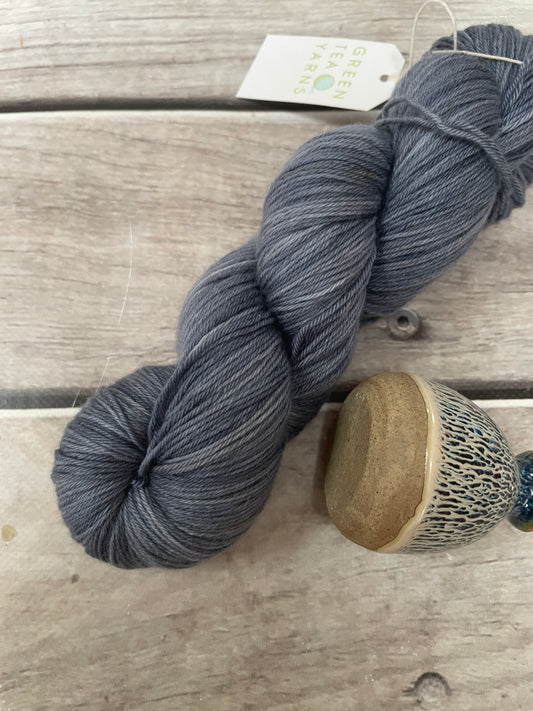 Stormy Skies - Darjeeling 4 ply sock yarn in merino and nylon