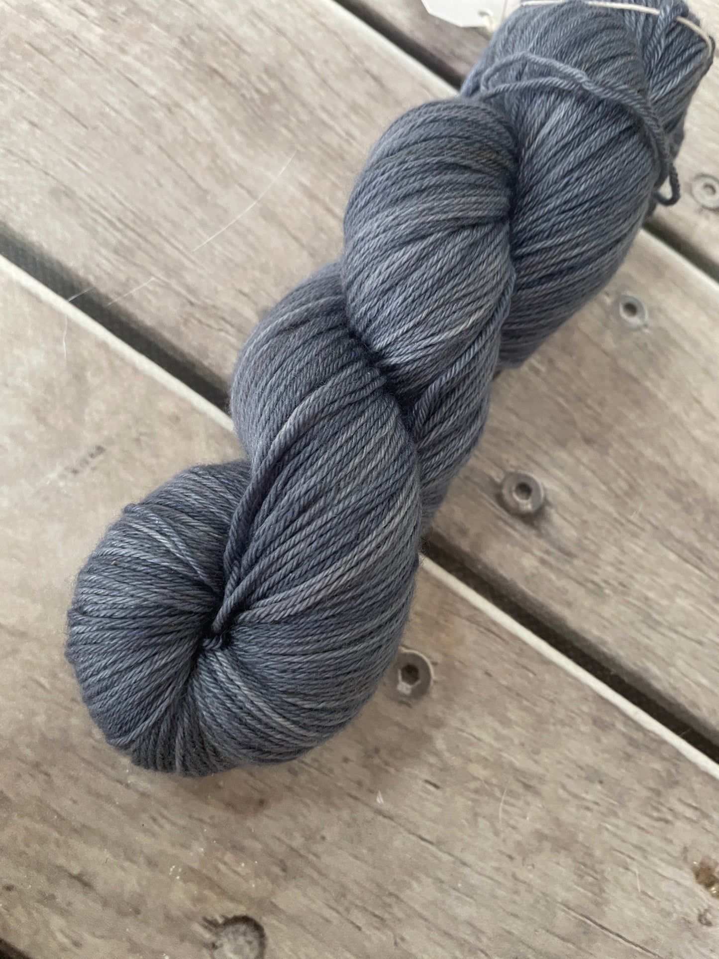 Stormy Skies - Darjeeling 4 ply sock yarn in merino and nylon